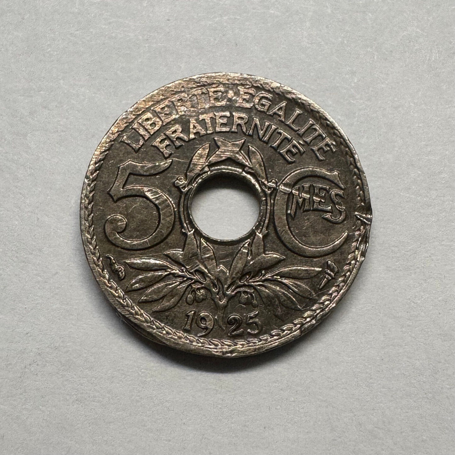 1925 France 5 Centimes - Beautiful Coin - #B-022