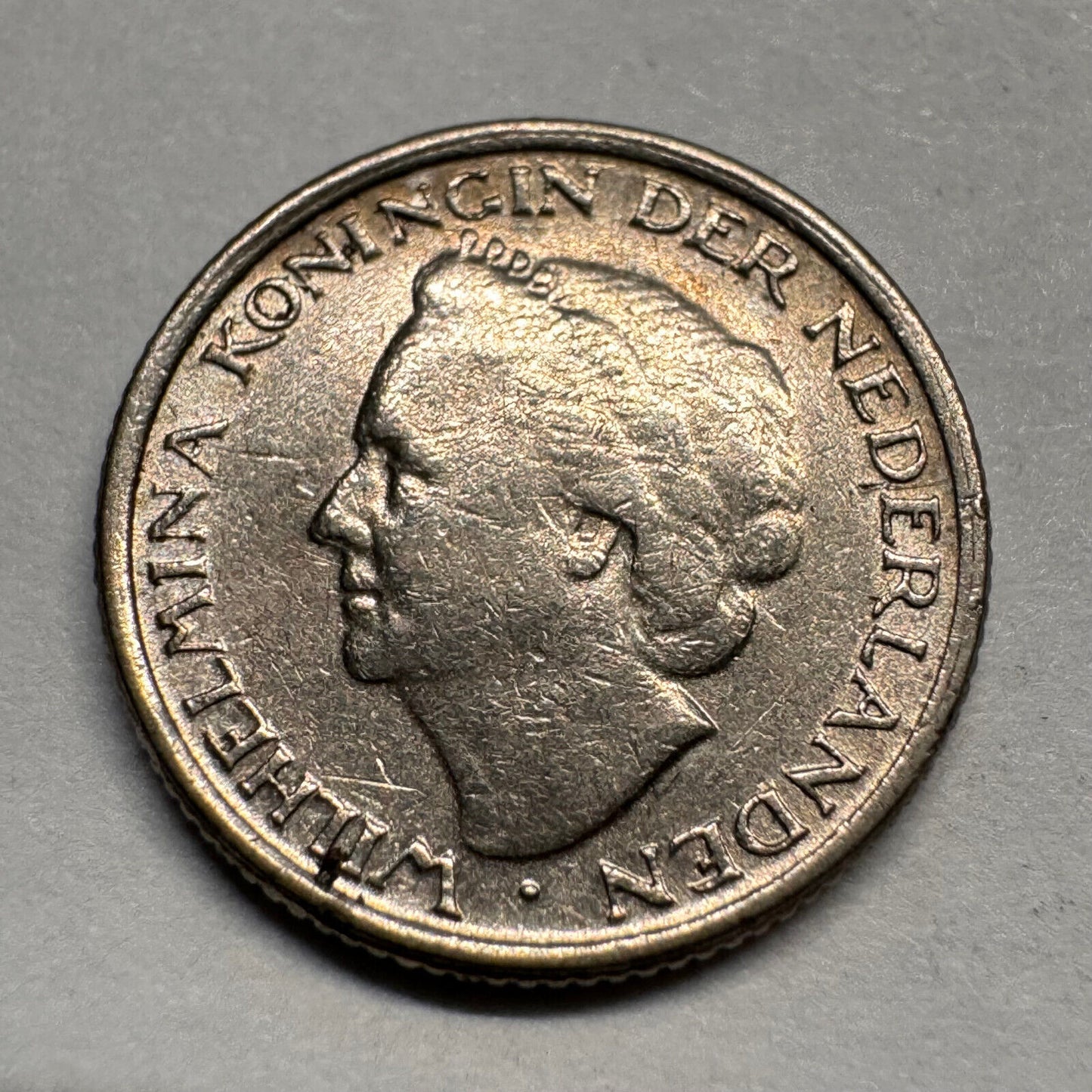1948 Netherlands 10 Cents - Beautiful Coin - #A-050