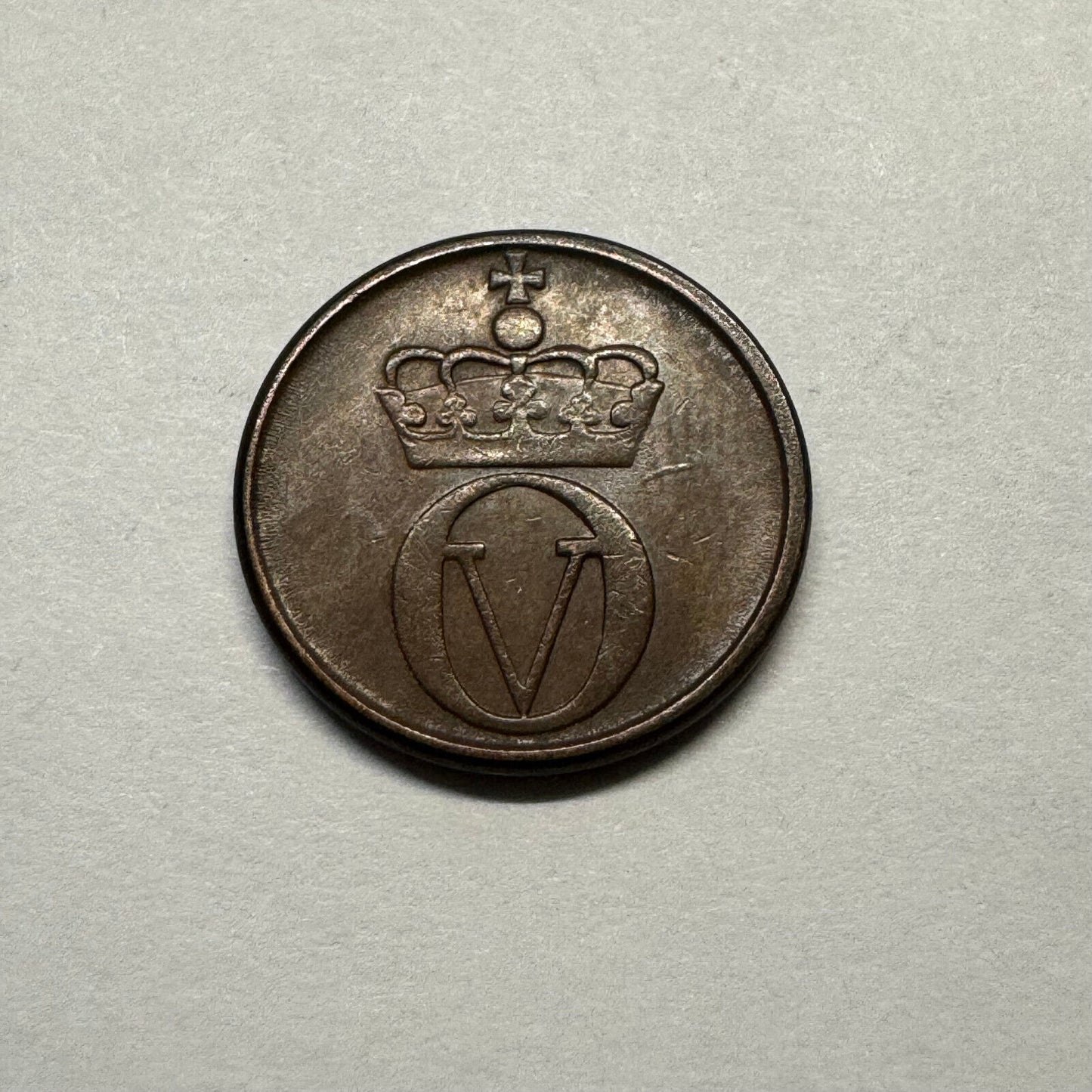 1961 Norway 1 Ore- Beautiful Coin - #A-005