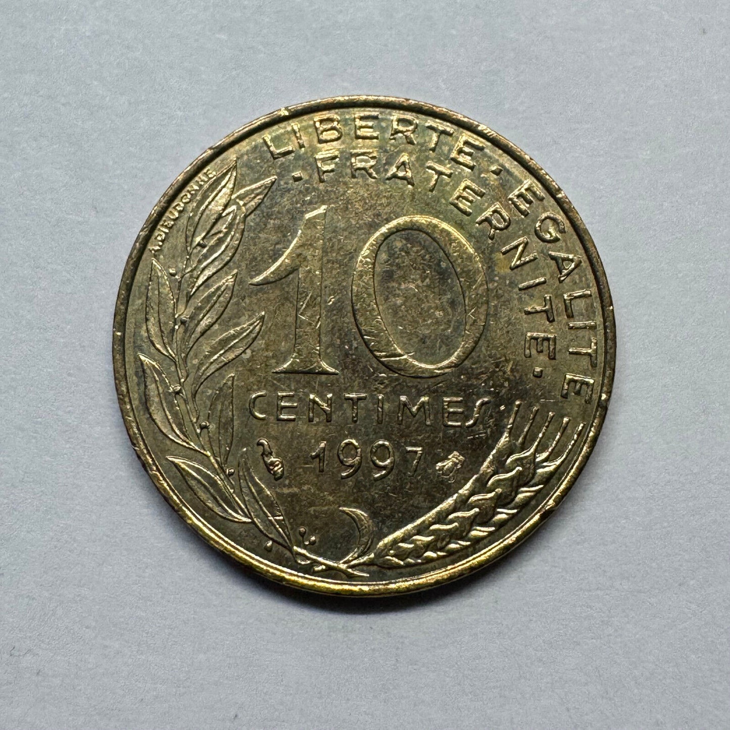 1997 France 10 Centimes - Beautiful Coin - #B-012