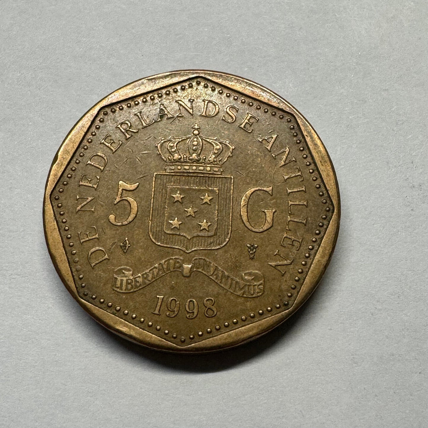 Netherlands 1998 5 Gulden - Beautiful Coin - #A-005