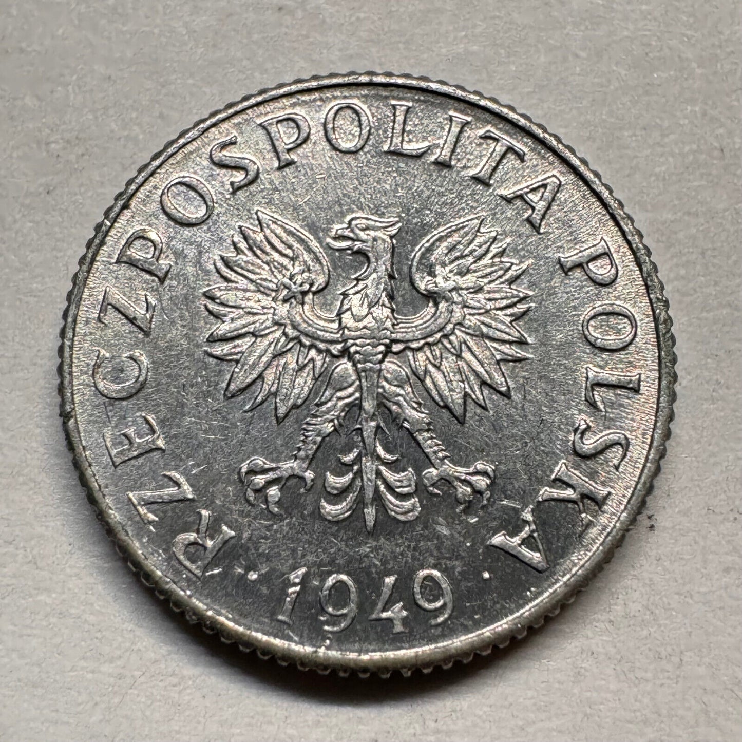 1949 Poland 1 Grosz - Beautiful Coin - #A-040