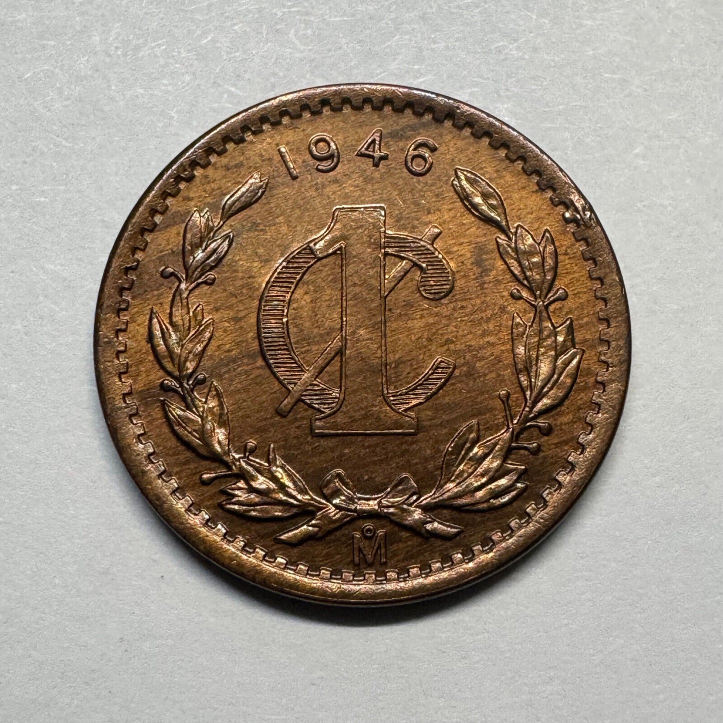 1946 Mexico 1 Centavo - Beautiful Coin - #B-025