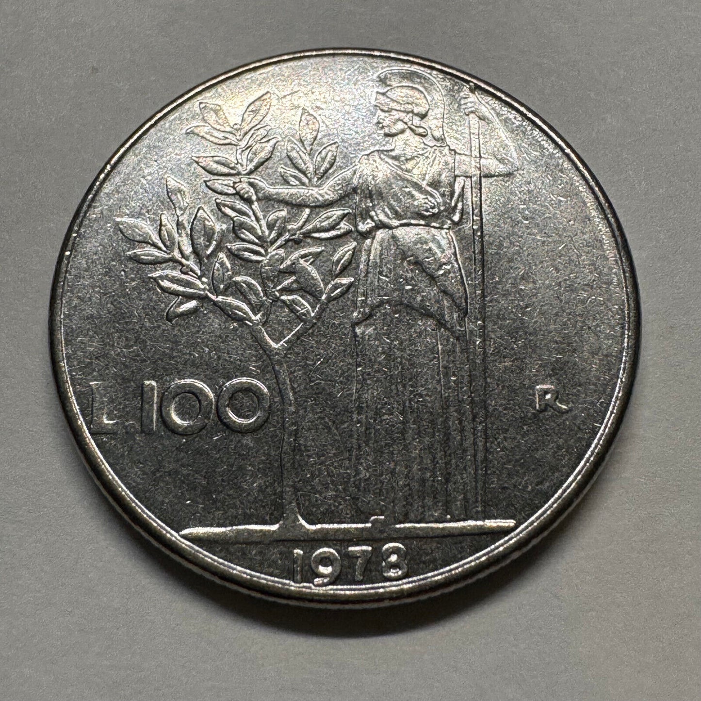 1978 Italy 100 Lire - Beautiful Coin - #A-012