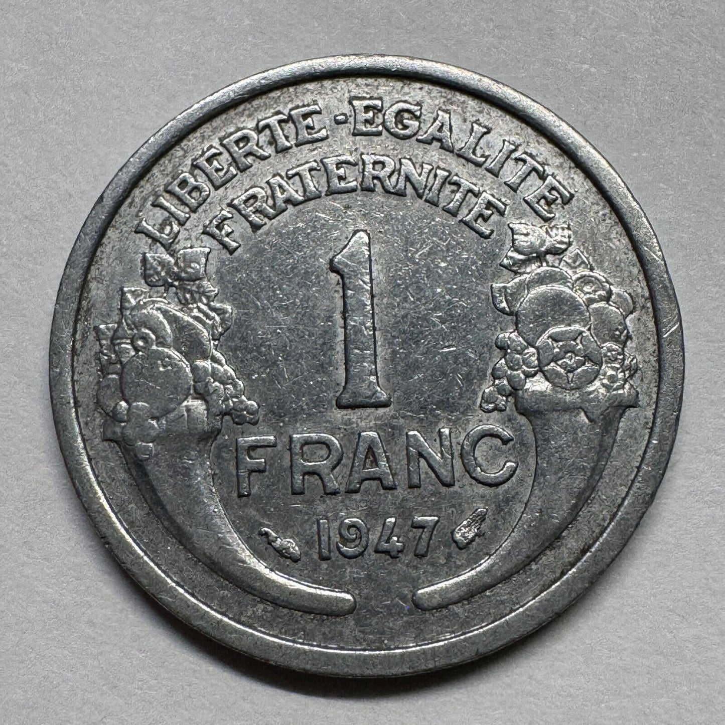 1947 France 1 Franc - Beautiful Coin - #B-029