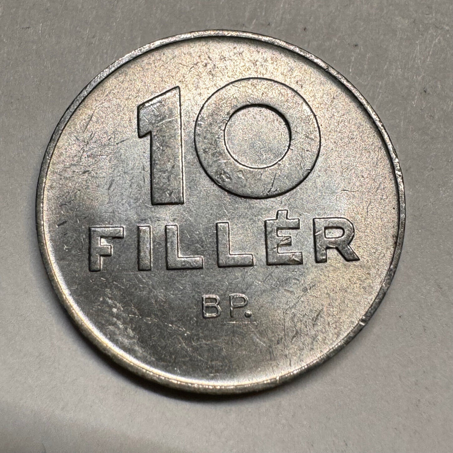 1973 Hungary 10 Filler - Beautiful Coin - #A-016
