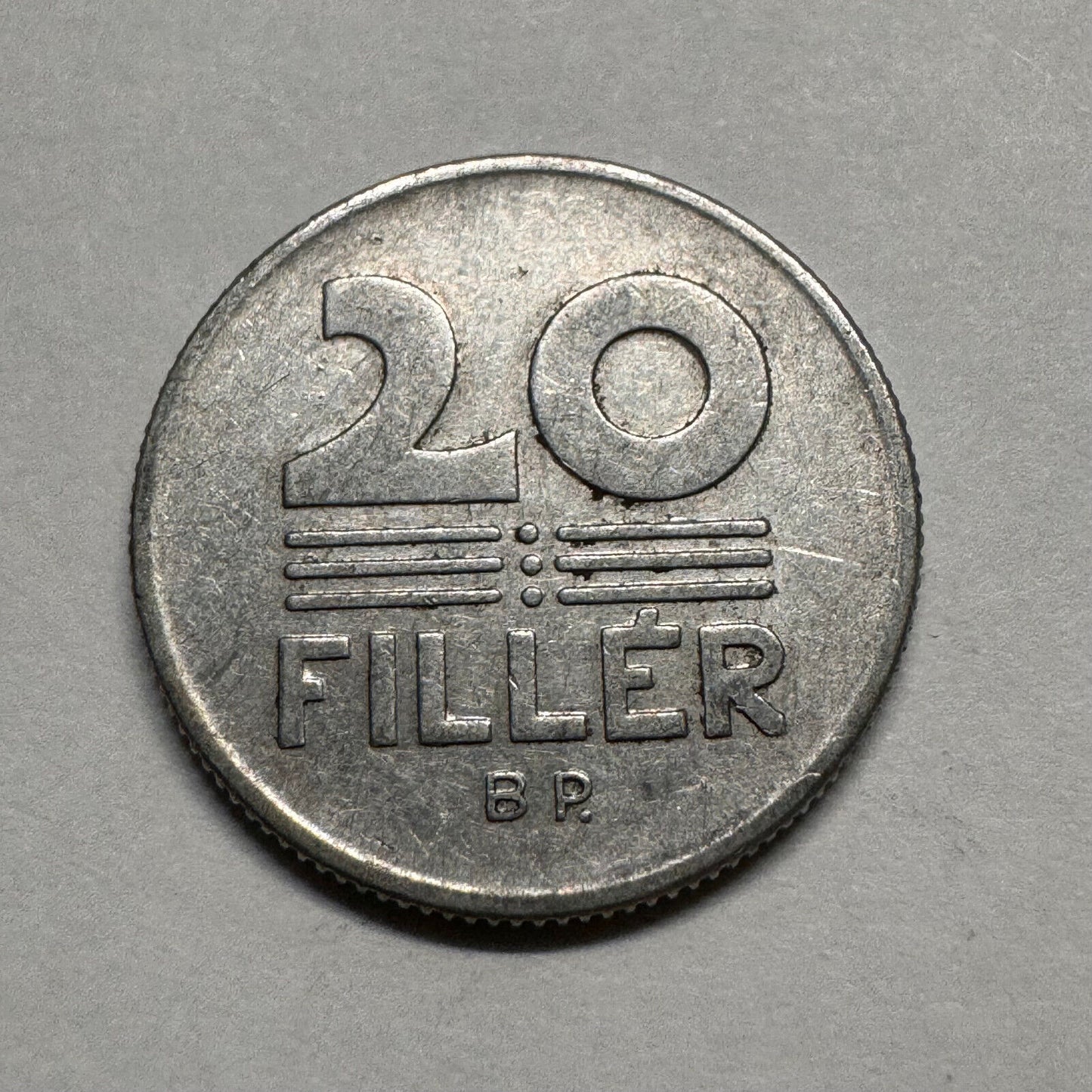 1970 Hungary 20 Filler - Beautiful Coin - #A-012