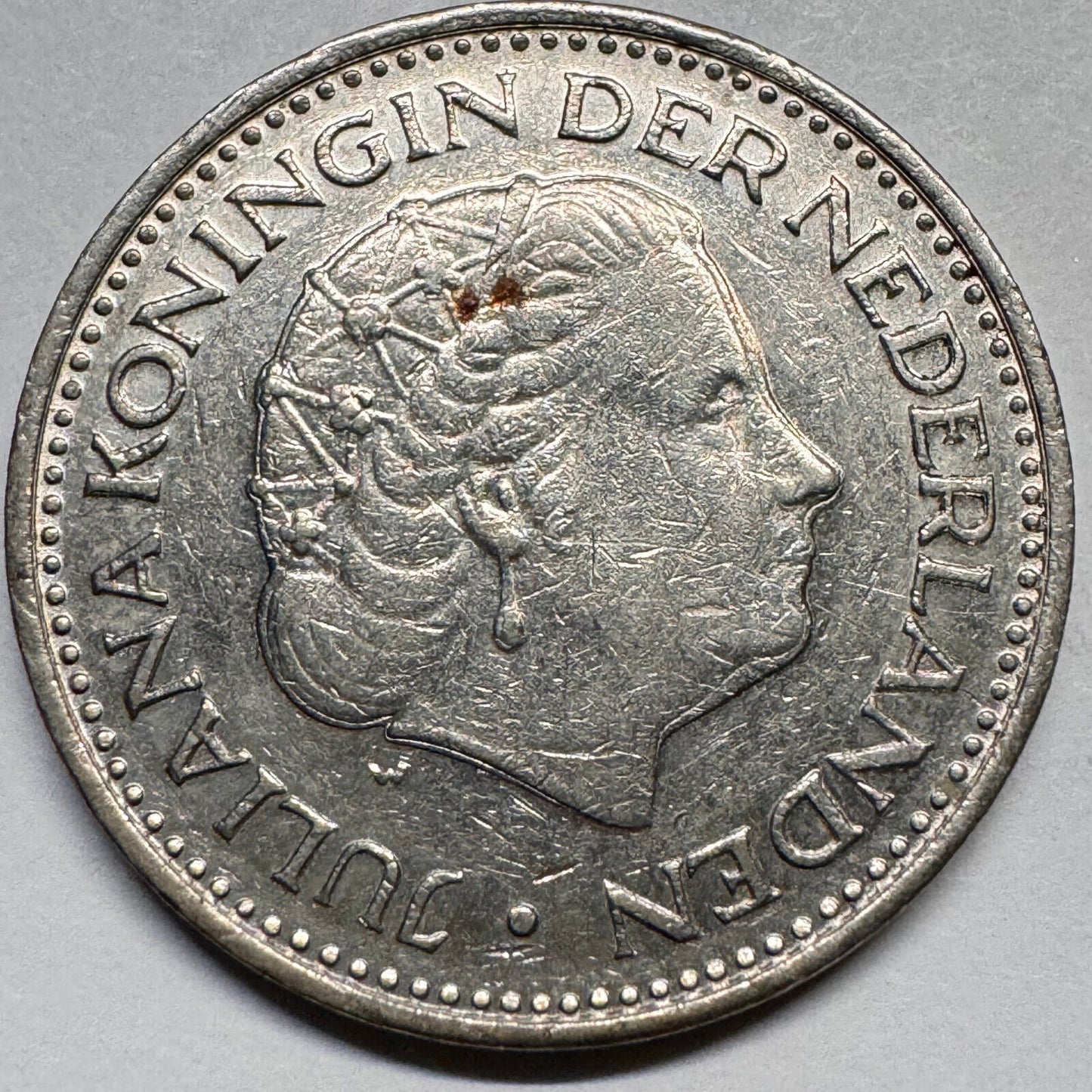 1971 Netherlands 1 Gulden - Beautiful Coin - #A-027