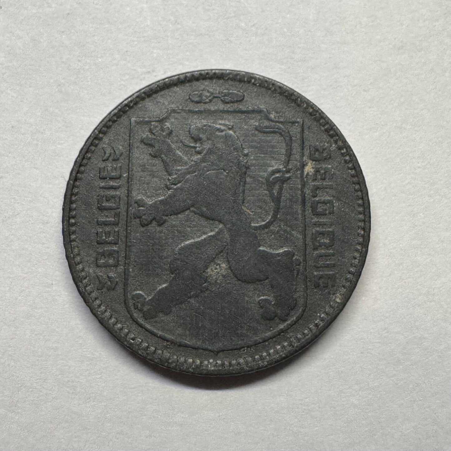 1945 Belgium 1 Franc - Beautiful Coin - #B-006