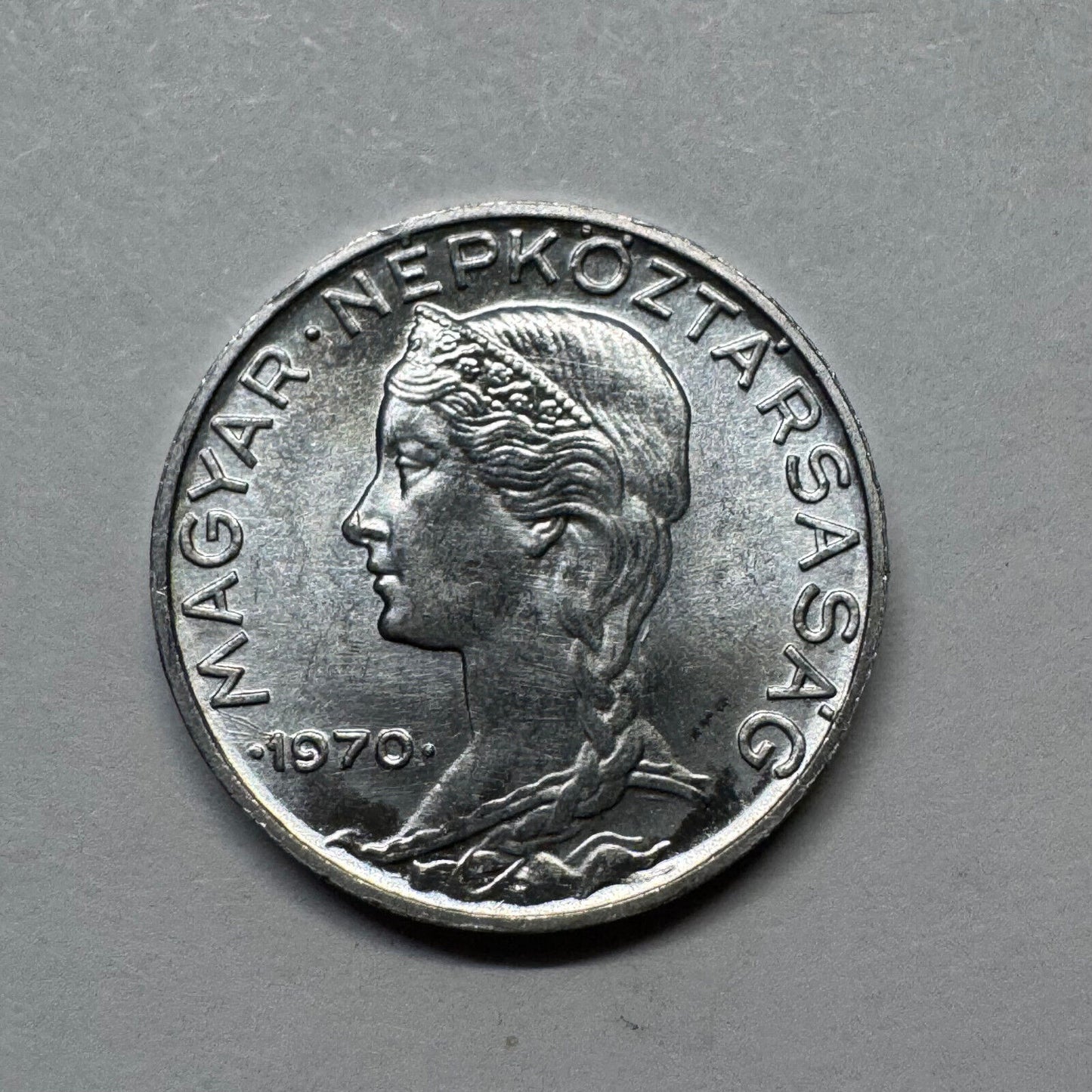 1970 Hungary 5 Filler - Beautiful Coin - #B-017