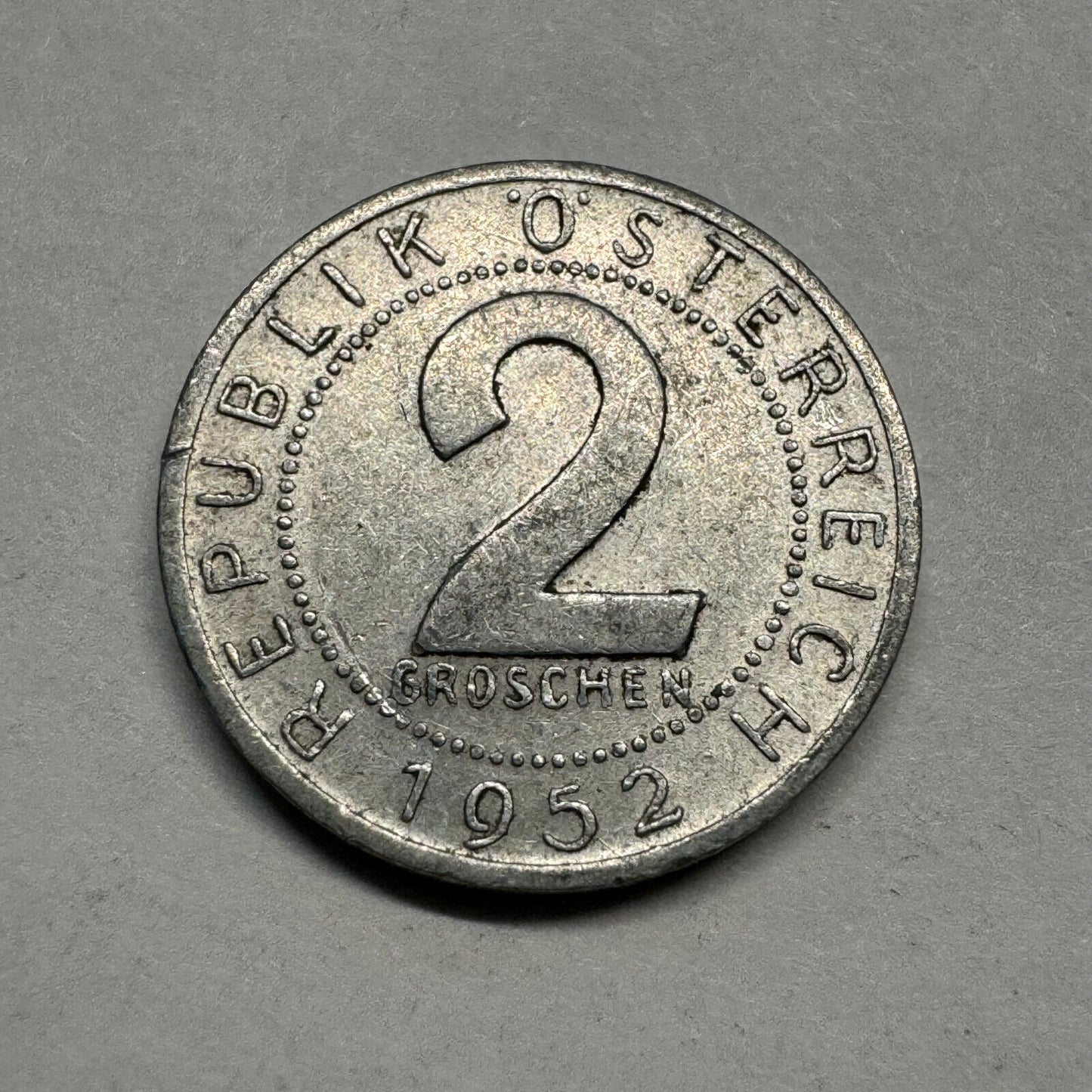 1952 Austria 2 Groschen - Beautiful Coin - #A-010