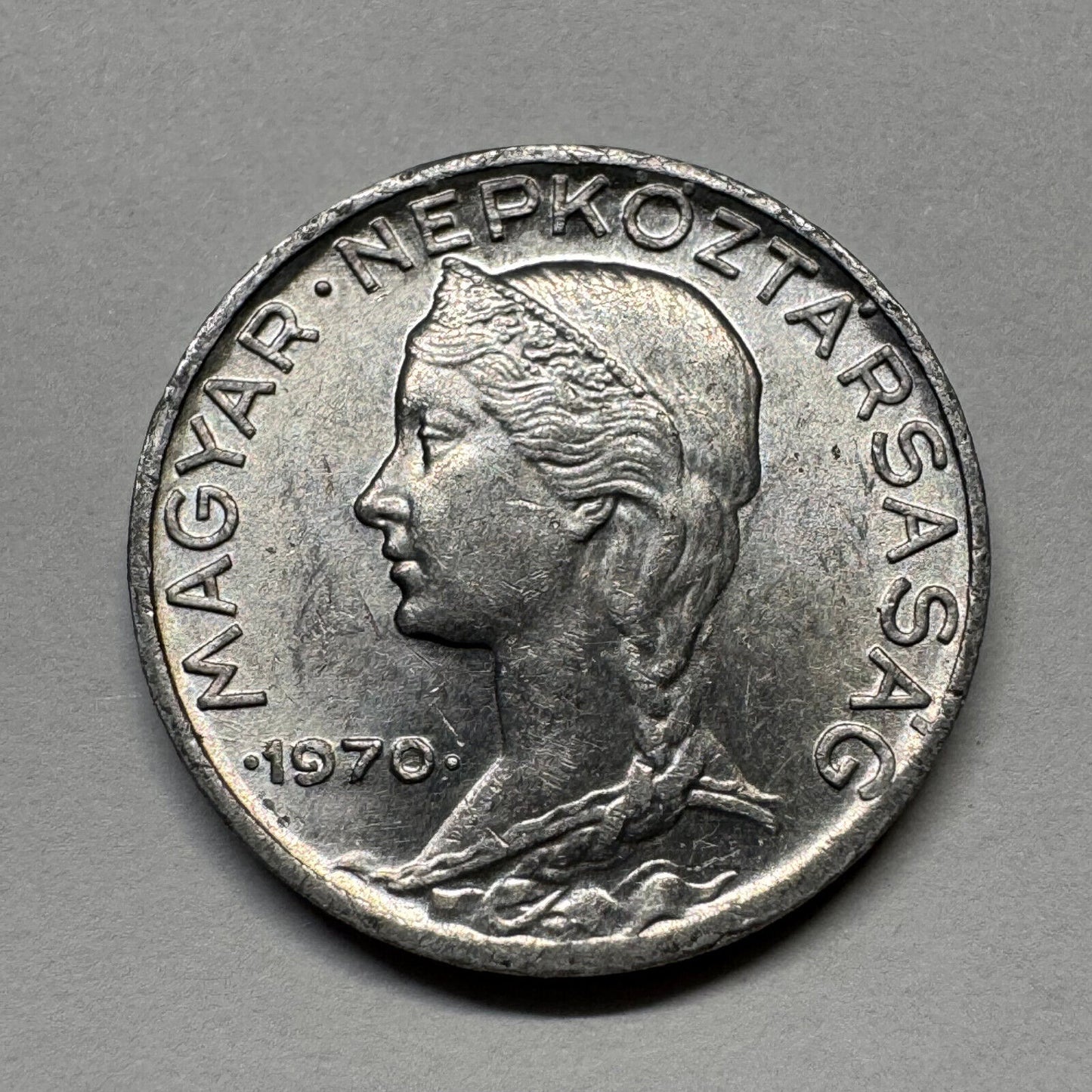 1970 Hungary 5 Filler - Beautiful Coin - #B-052
