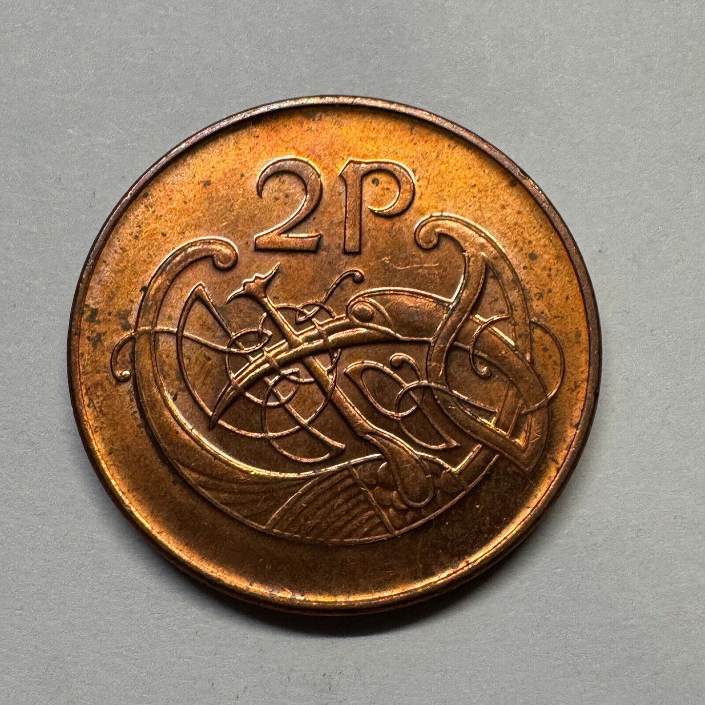 1988 Ireland 2 Pence - Beautiful Coin - #B-028