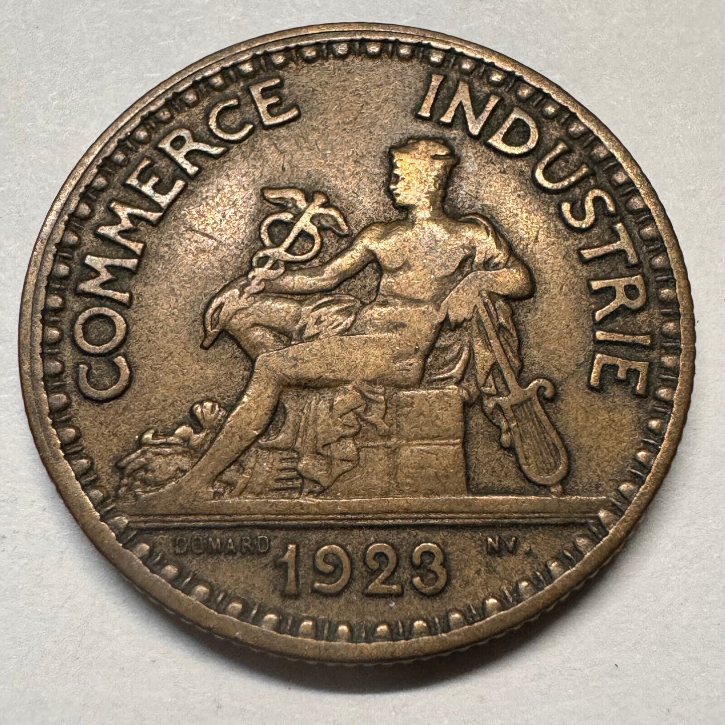 1923 France 2 Francs - Beautiful Coin - #A-062