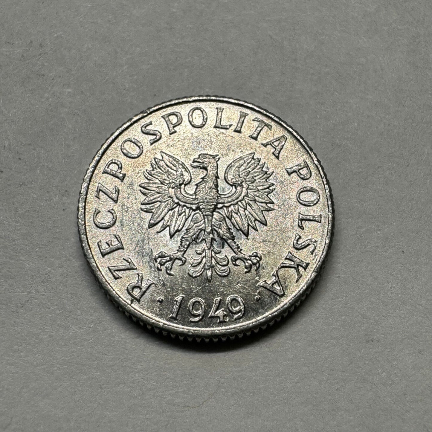 1949 Poland 1 Grosz - Beautiful Coin - #A-010
