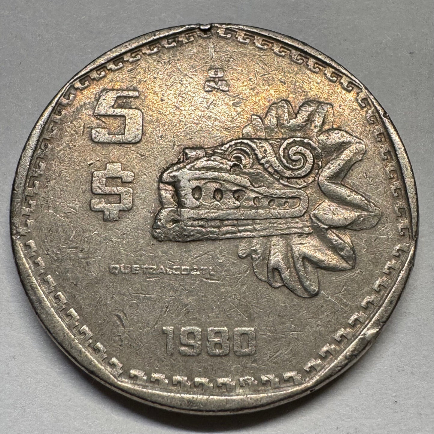 1980 Mexico 1 Peso - Beautiful Coin - #A-076