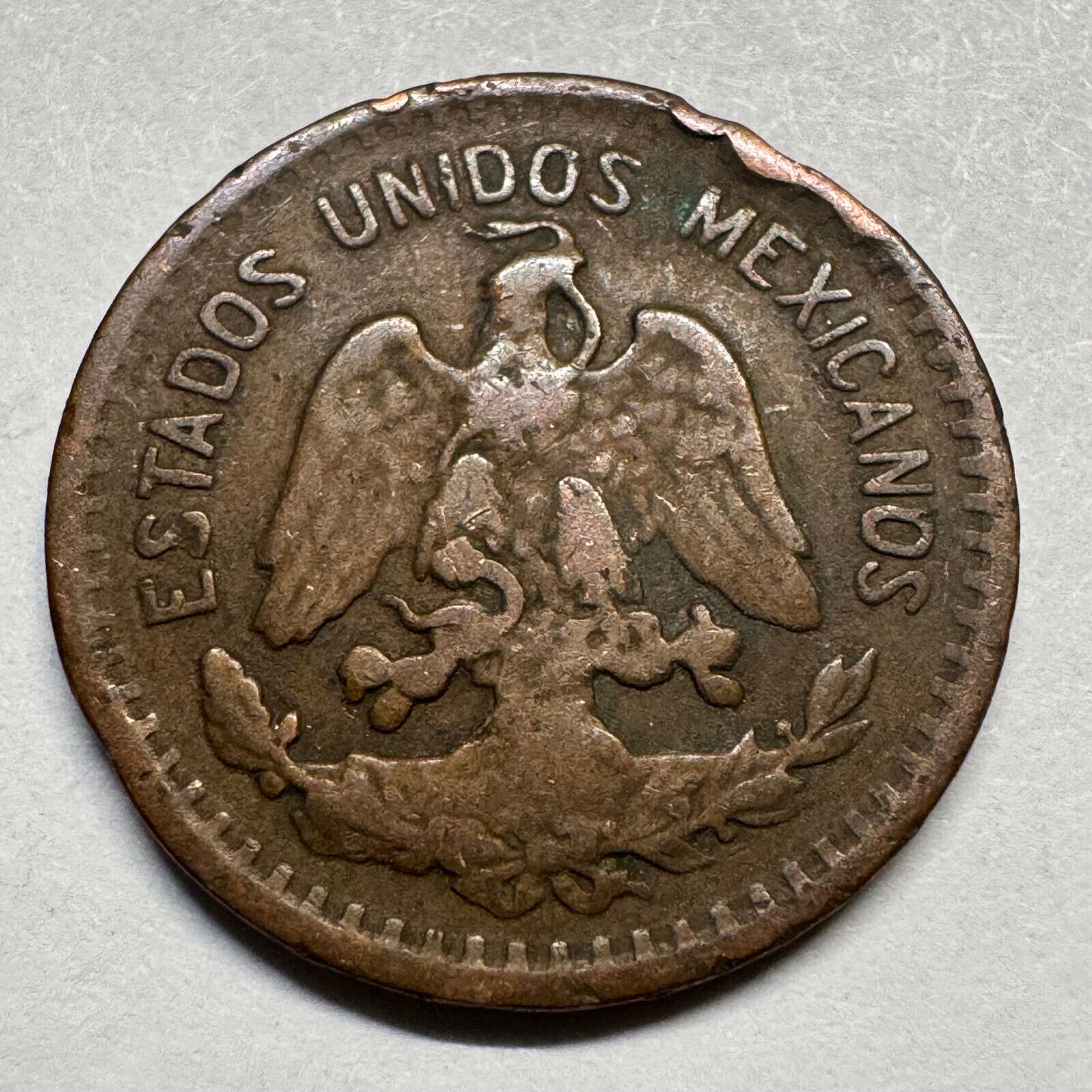 1935 Mexico 1 Centavo - Beautiful Coin - #A-072