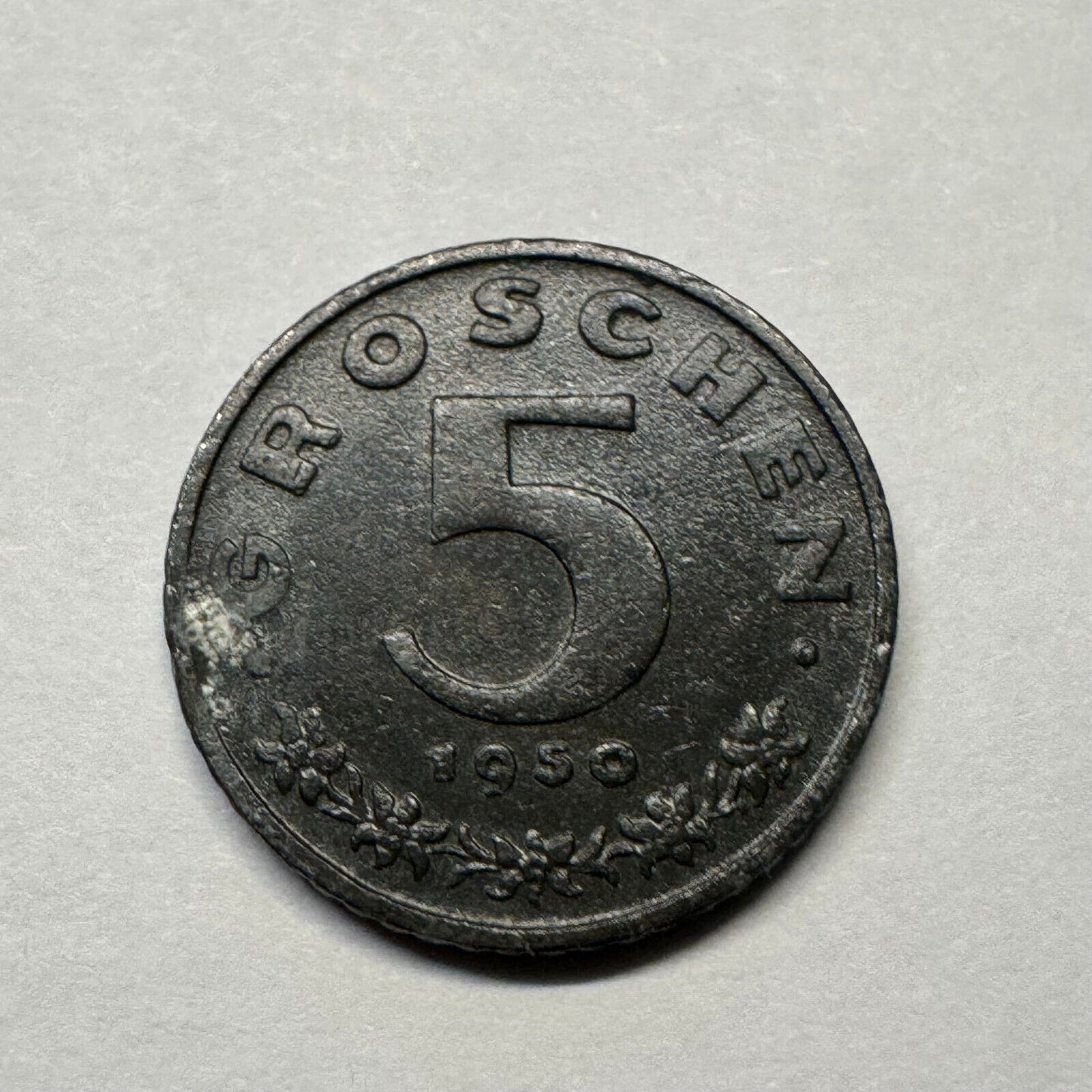 1950 Austria 5 Groschen - Beautiful Coin - #B-037