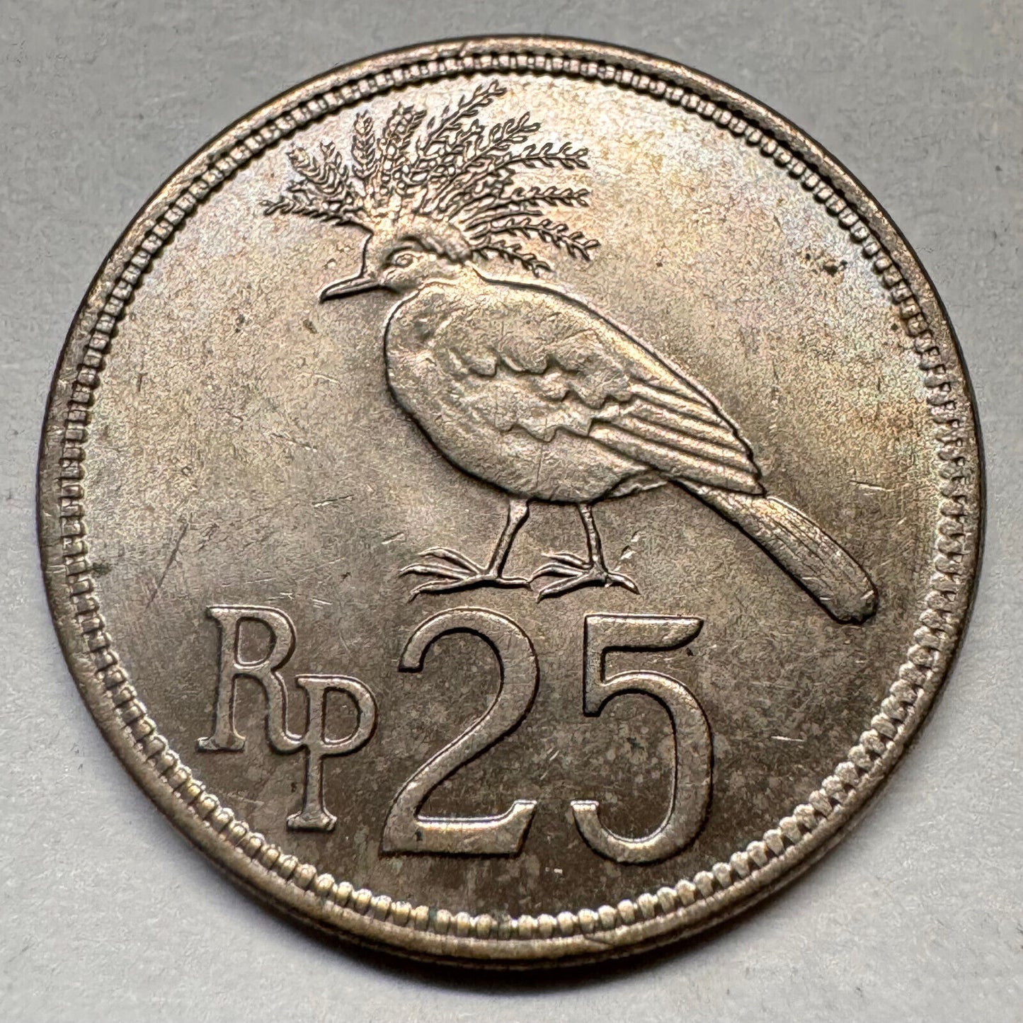 1971 Indonesia 25 Rupiah - Beautiful Coin - #A-063