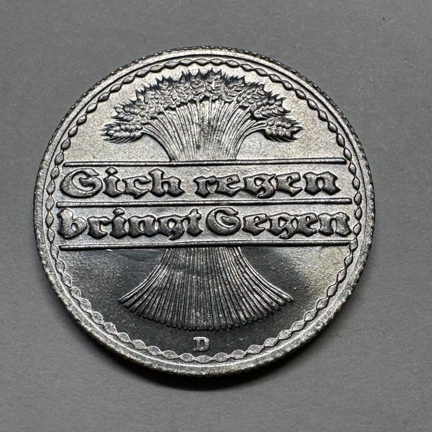 1922 Germany 50 Pfennig - Beautiful Coin - #B-003