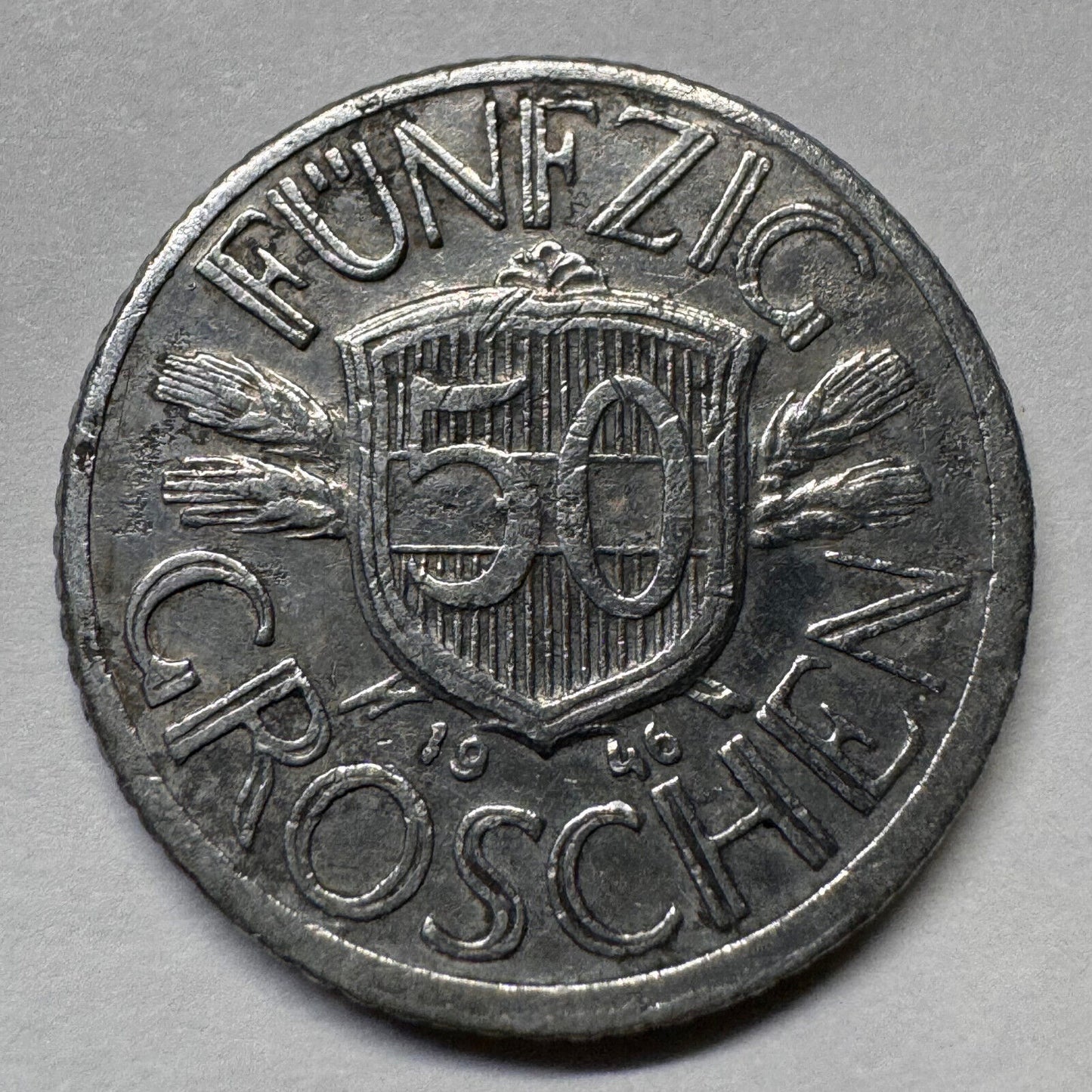 1946 Austria 50 Groschen - Beautiful Coin - #A-055