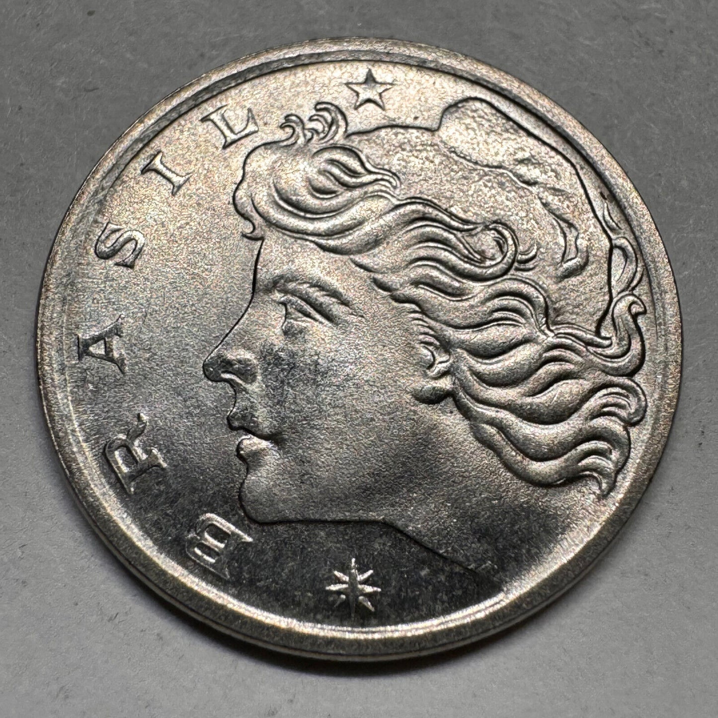 1977 Brazil 5 Centavos - FAO - Beautiful Coin - #A-058