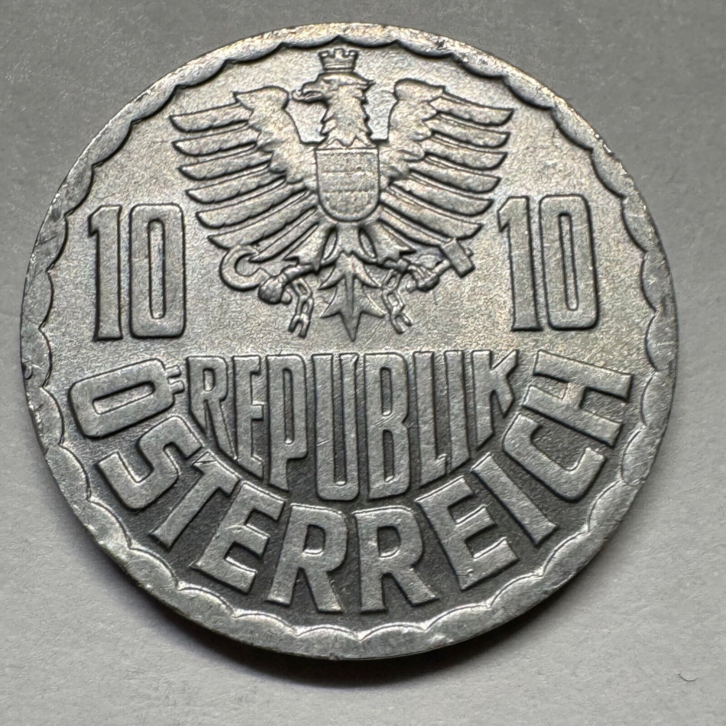 1972 Austria 10 Groschen - Beautiful Coin - #A-074