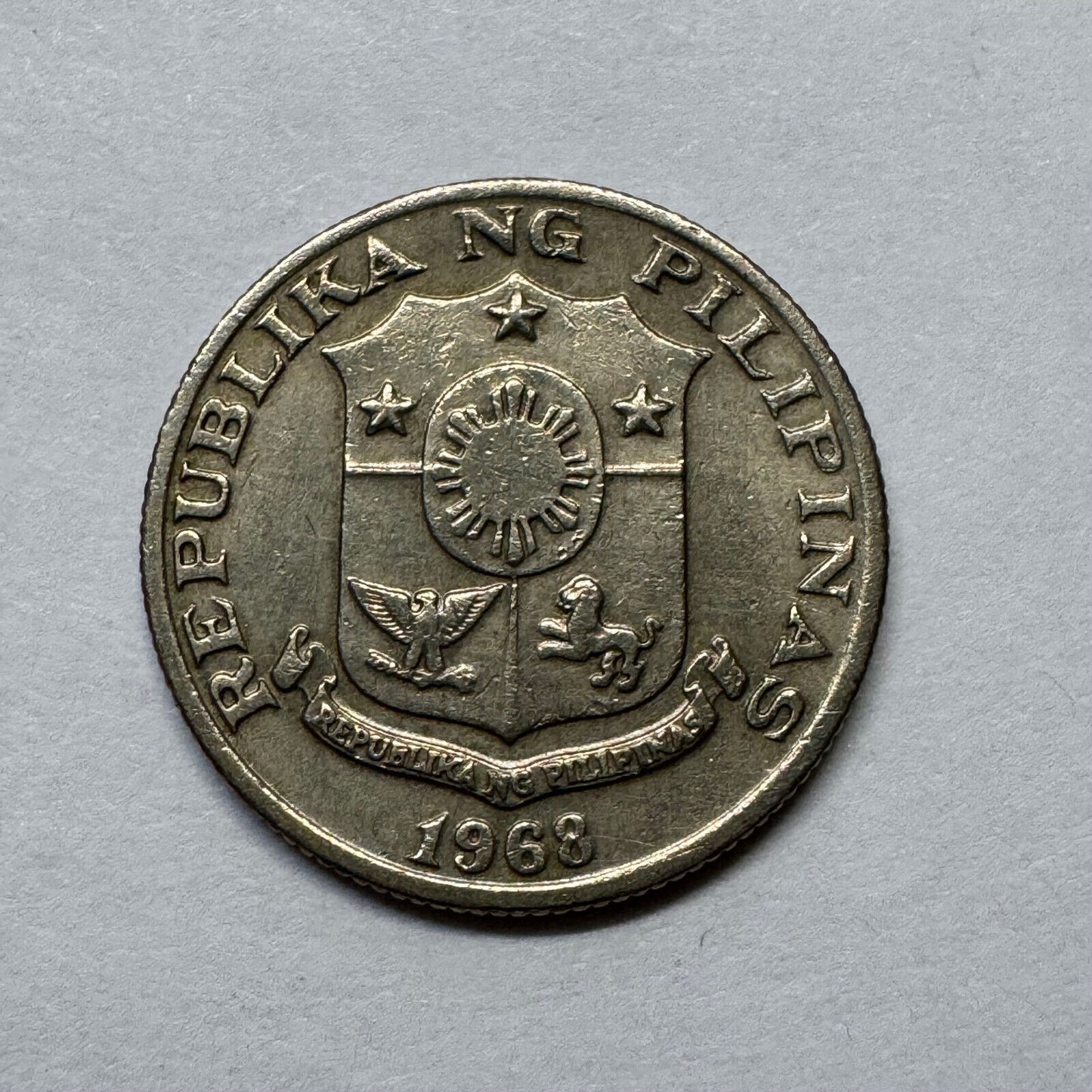 1968 Philippines 10 Sentimos - Beautiful Coin - #B-029