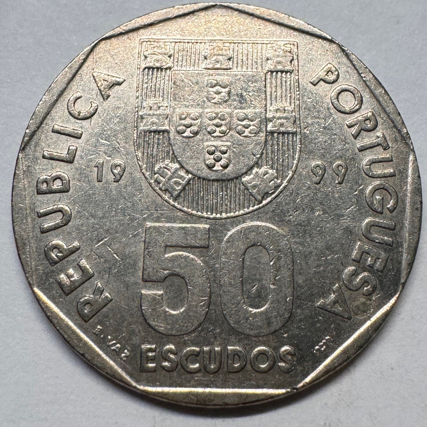 1999 Portugal 50 Escudos - Beautiful Coin - #A-026