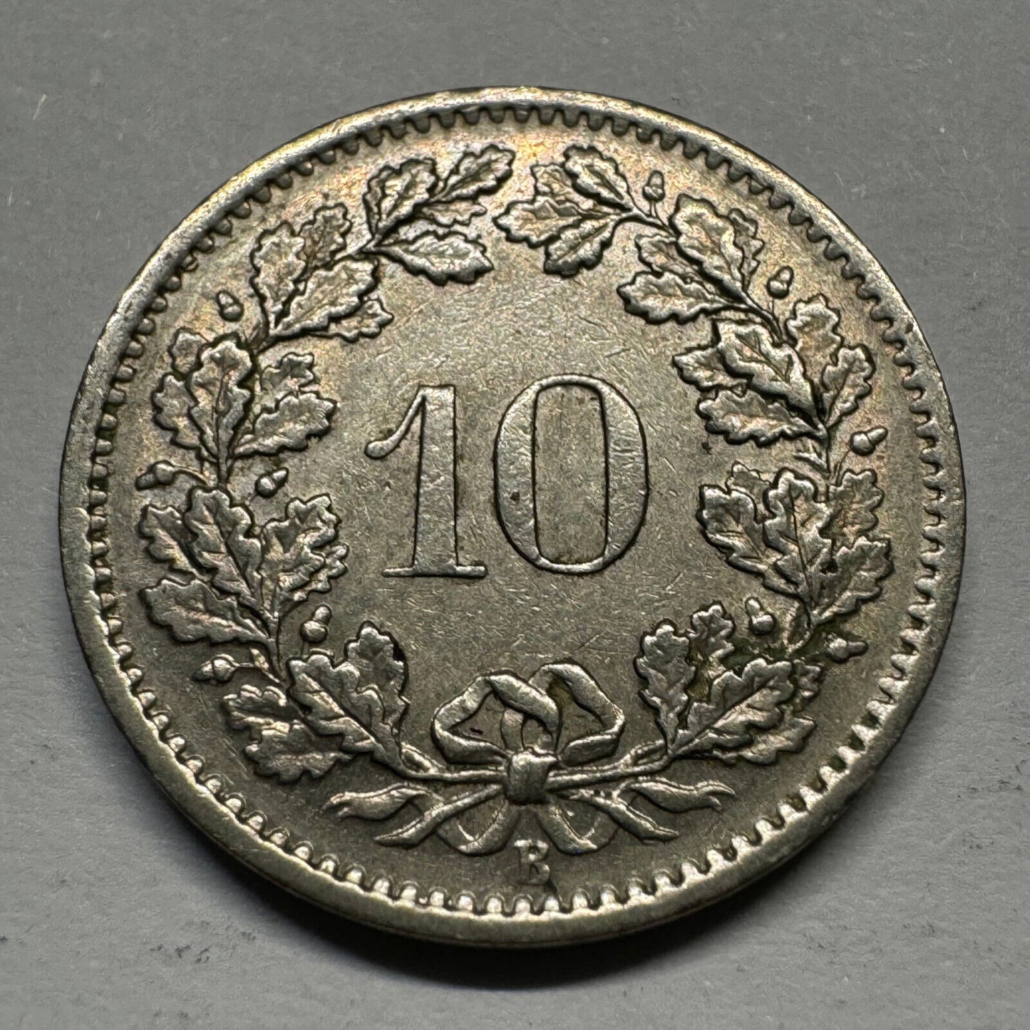 1968 Switzerland 10 Rappen - Beautiful Coin - #A-007