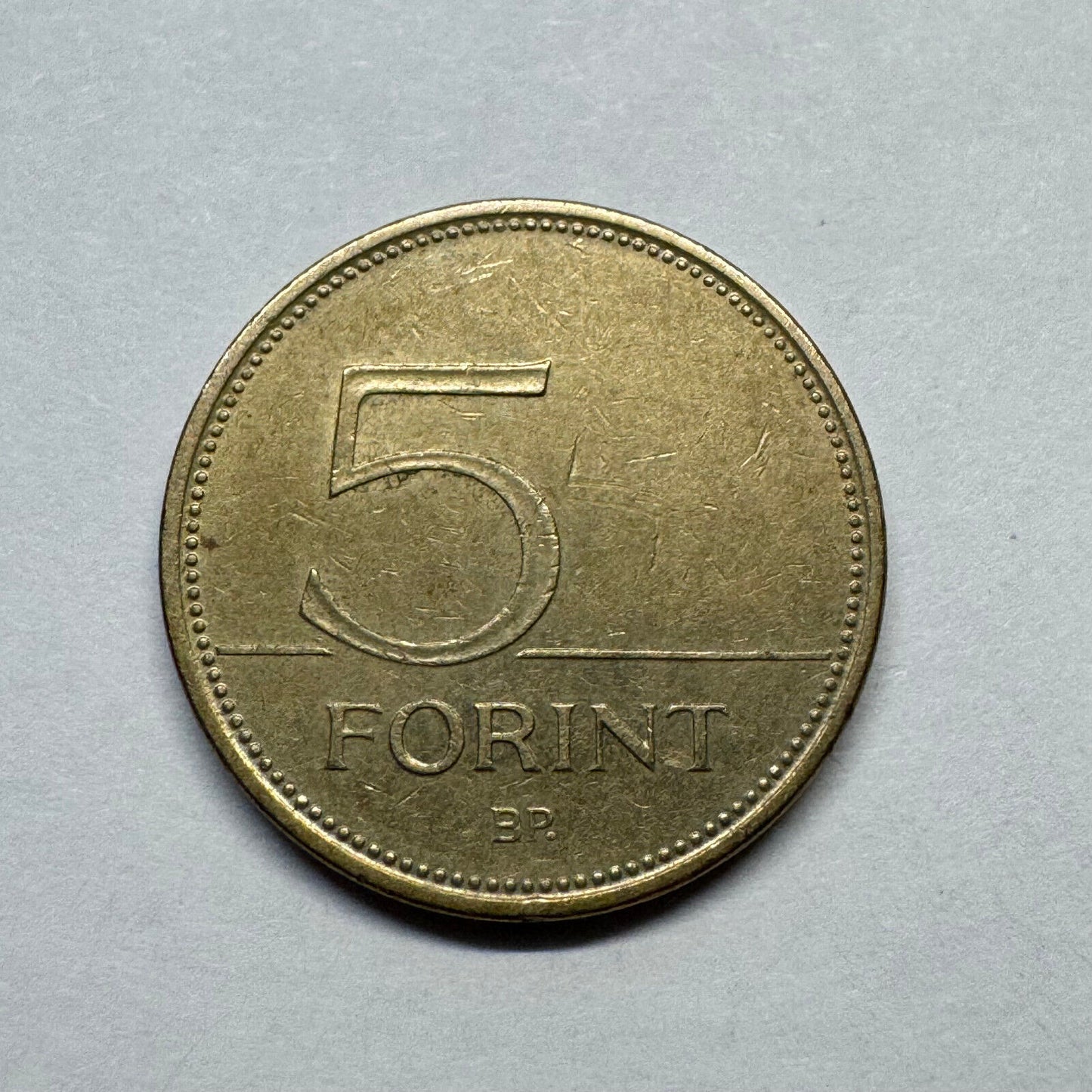 1993 Hungary 5 Forint - Beautiful Coin - #B-014
