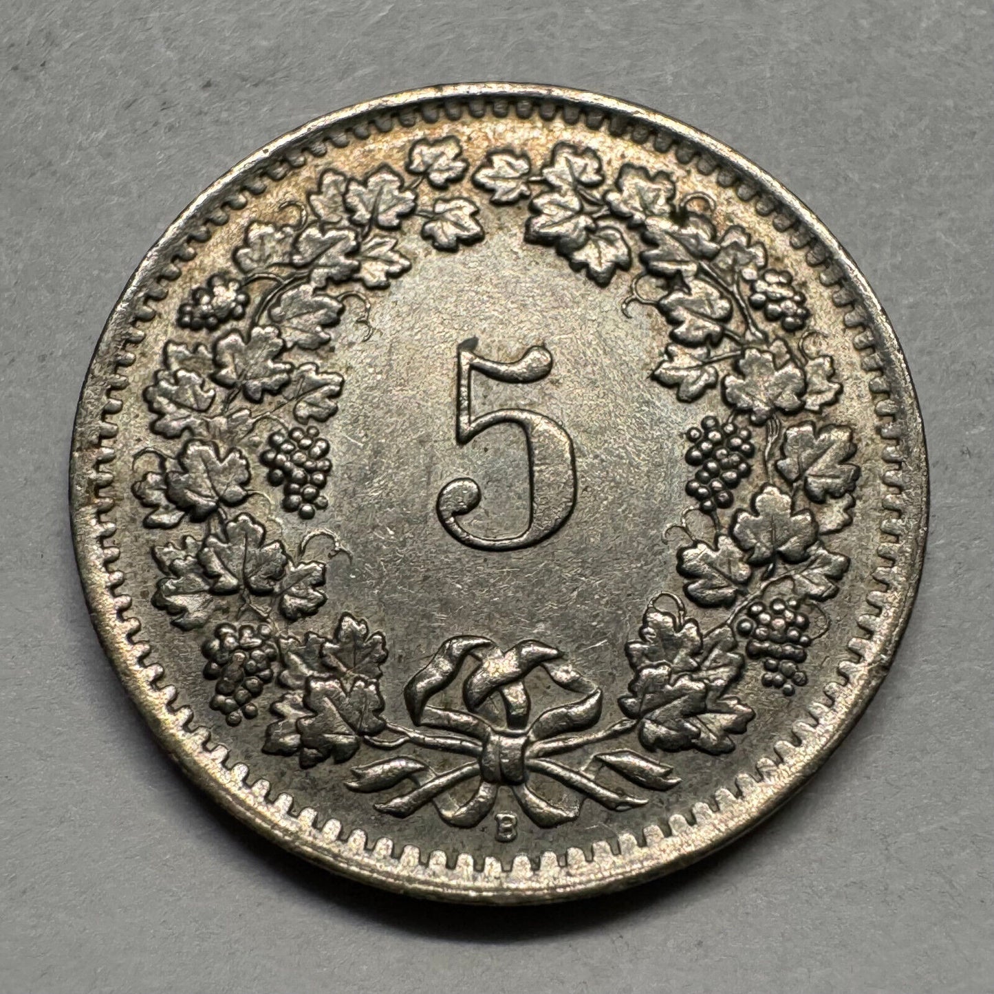 1968 Switzerland 5 Rappen - Beautiful Coin - #A-070