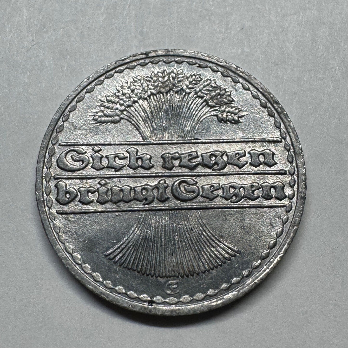 1920 Germany 50 Pfennig - Beautiful Coin - #B-004