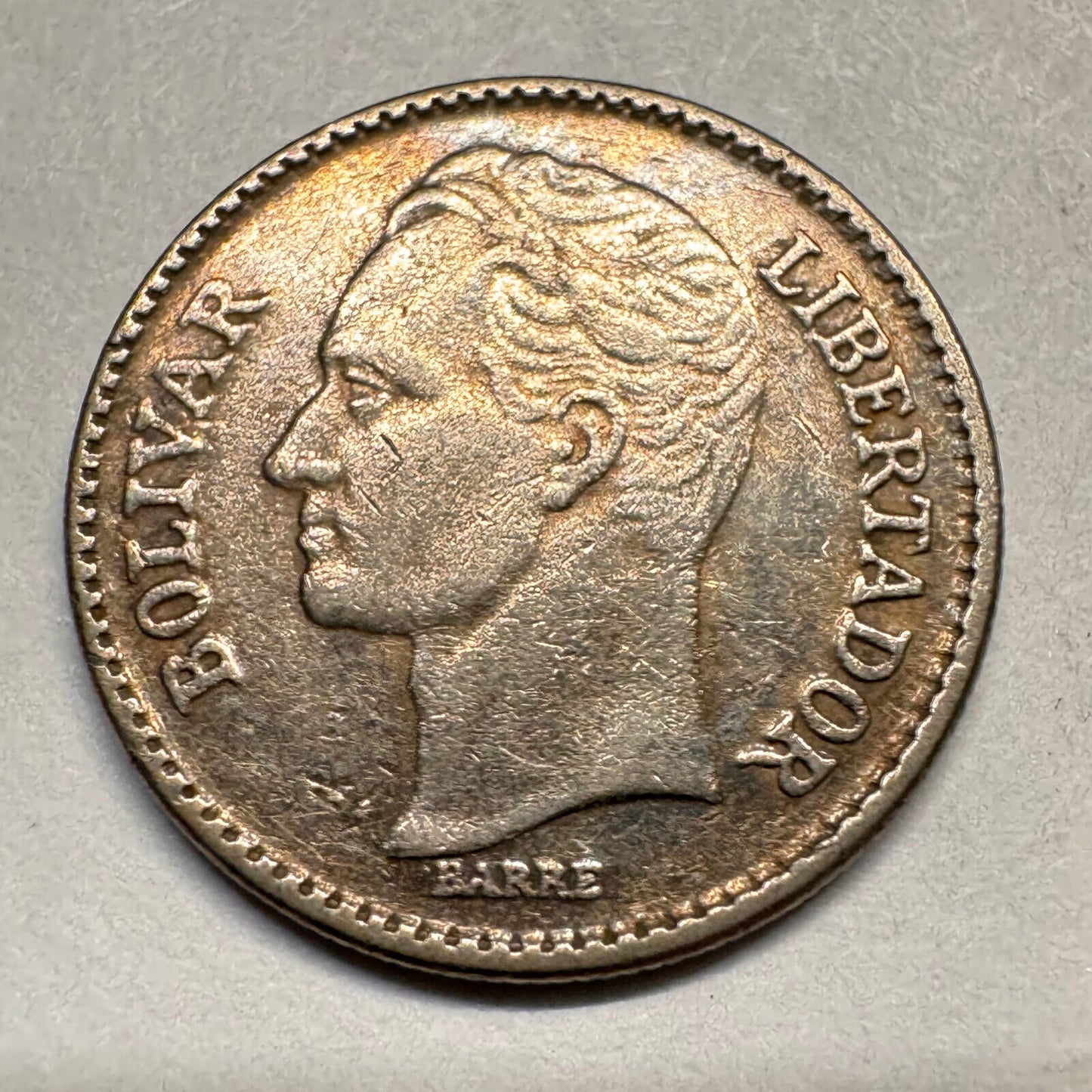 1977 Venezuela 25 Centimos - Beautiful Coin - #A-025