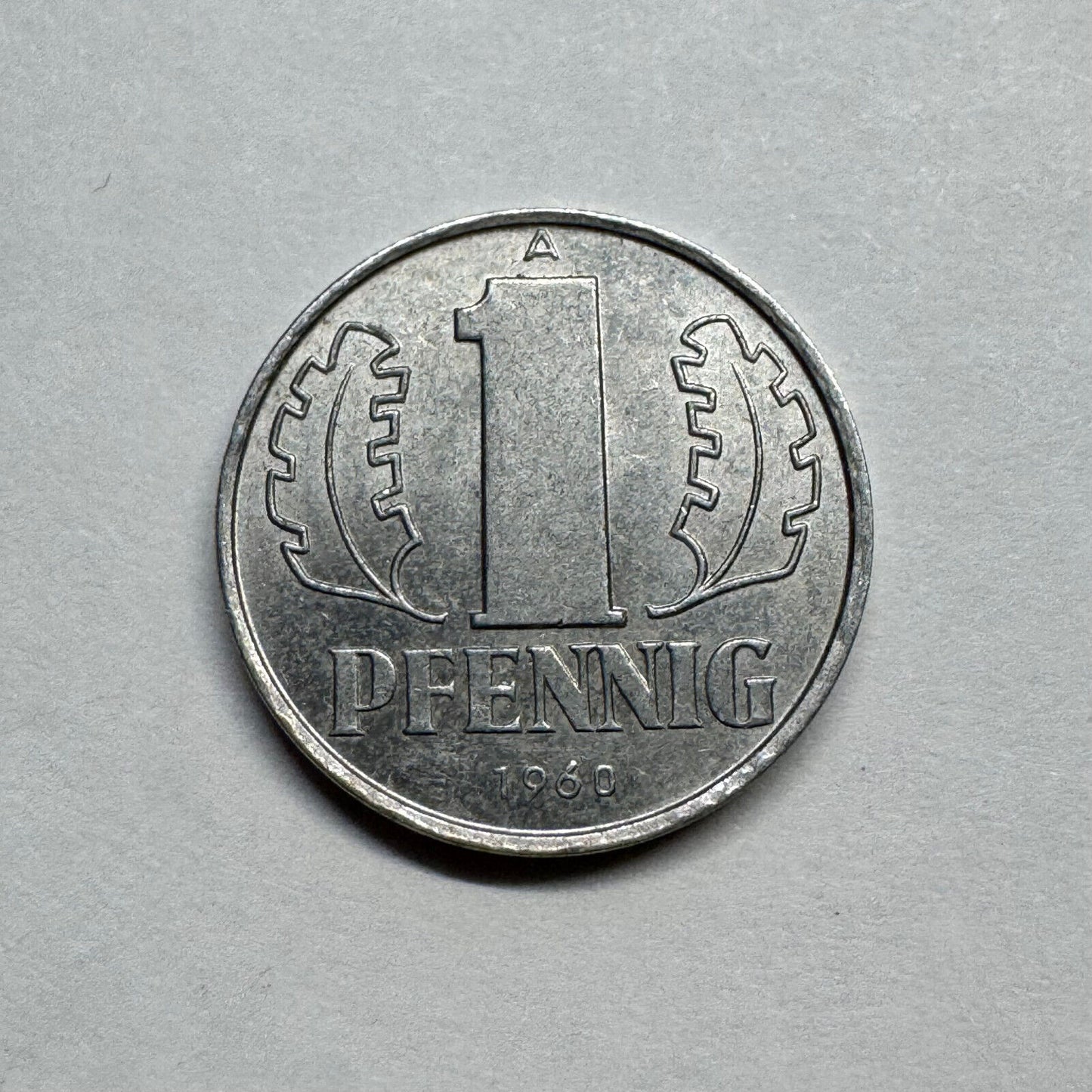 1960 Germany 1 Pfennig - Beautiful Coin - #B-008