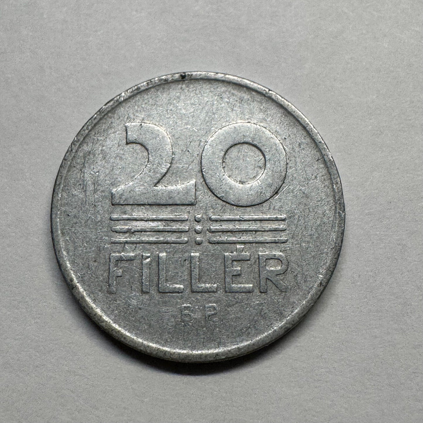 1961 Hungary 20 Filler - Beautiful Coin - #B-023
