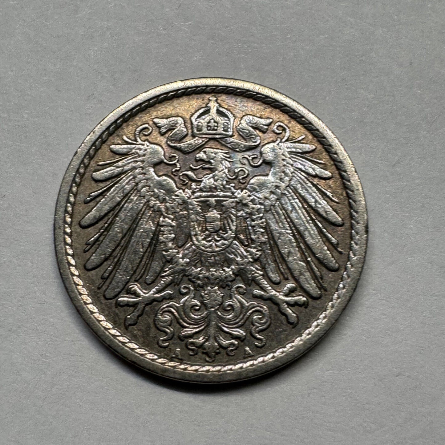 1911 Germany 5 Pfennig - Beautiful Coin - #B-011