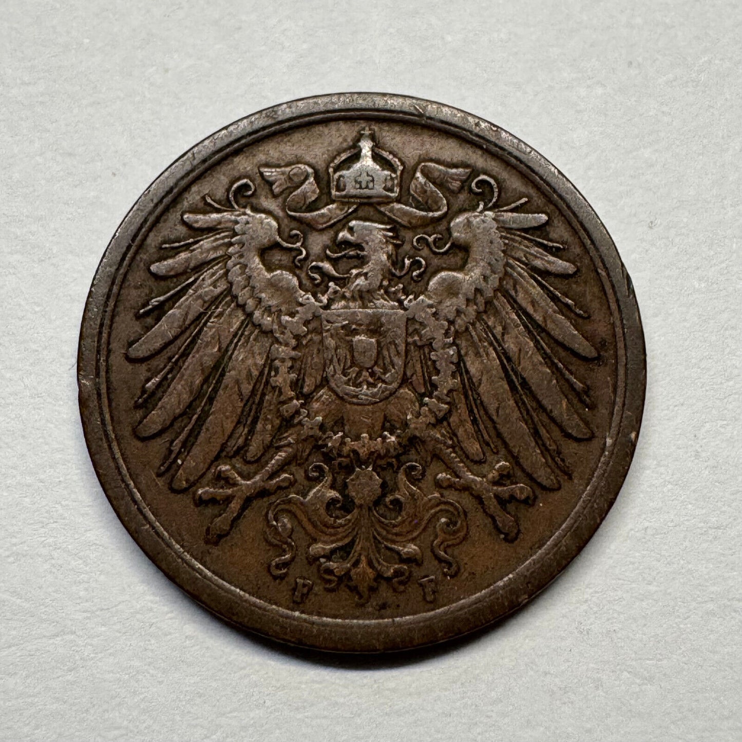 1904 Germany 2 Pfennig - Beautiful Coin - #B-059