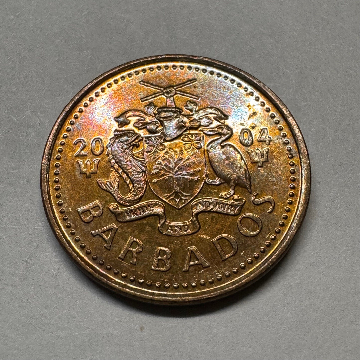 2004 Barbados 5 Cents - Beautiful Coin - #A-013