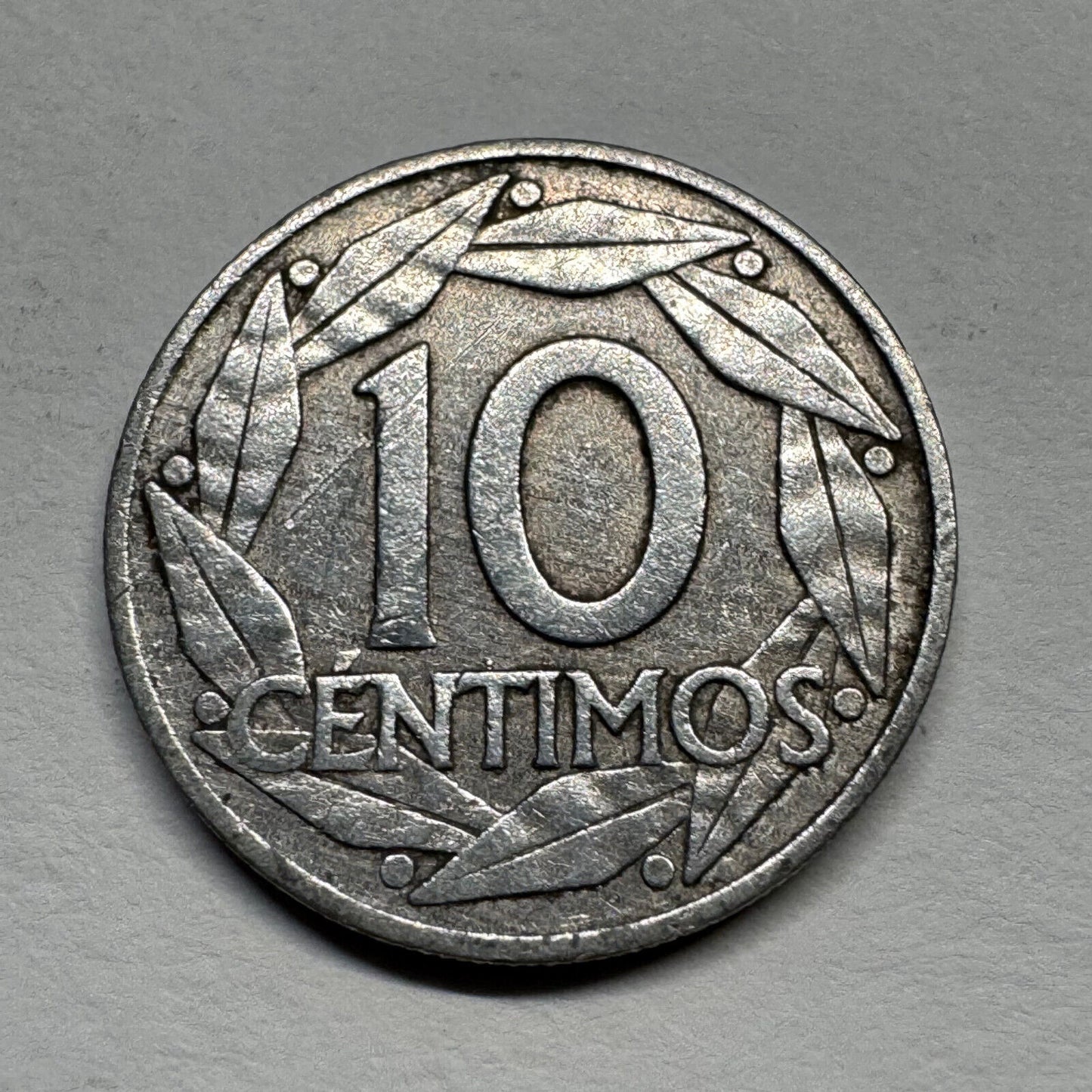 1959 Spain 10 Centimos - Beautiful Coin - #B-048