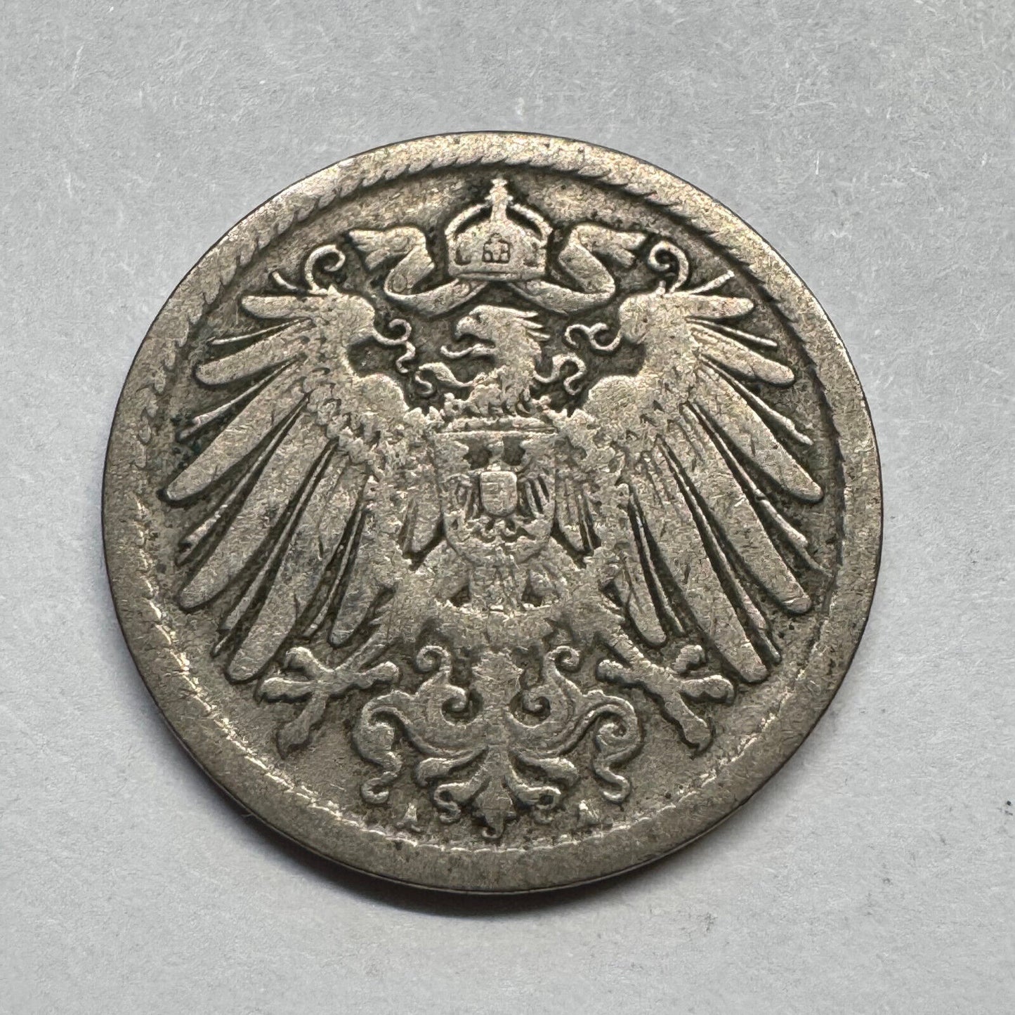 1894 Germany 5 Pfennig - Beautiful Coin - #A-097