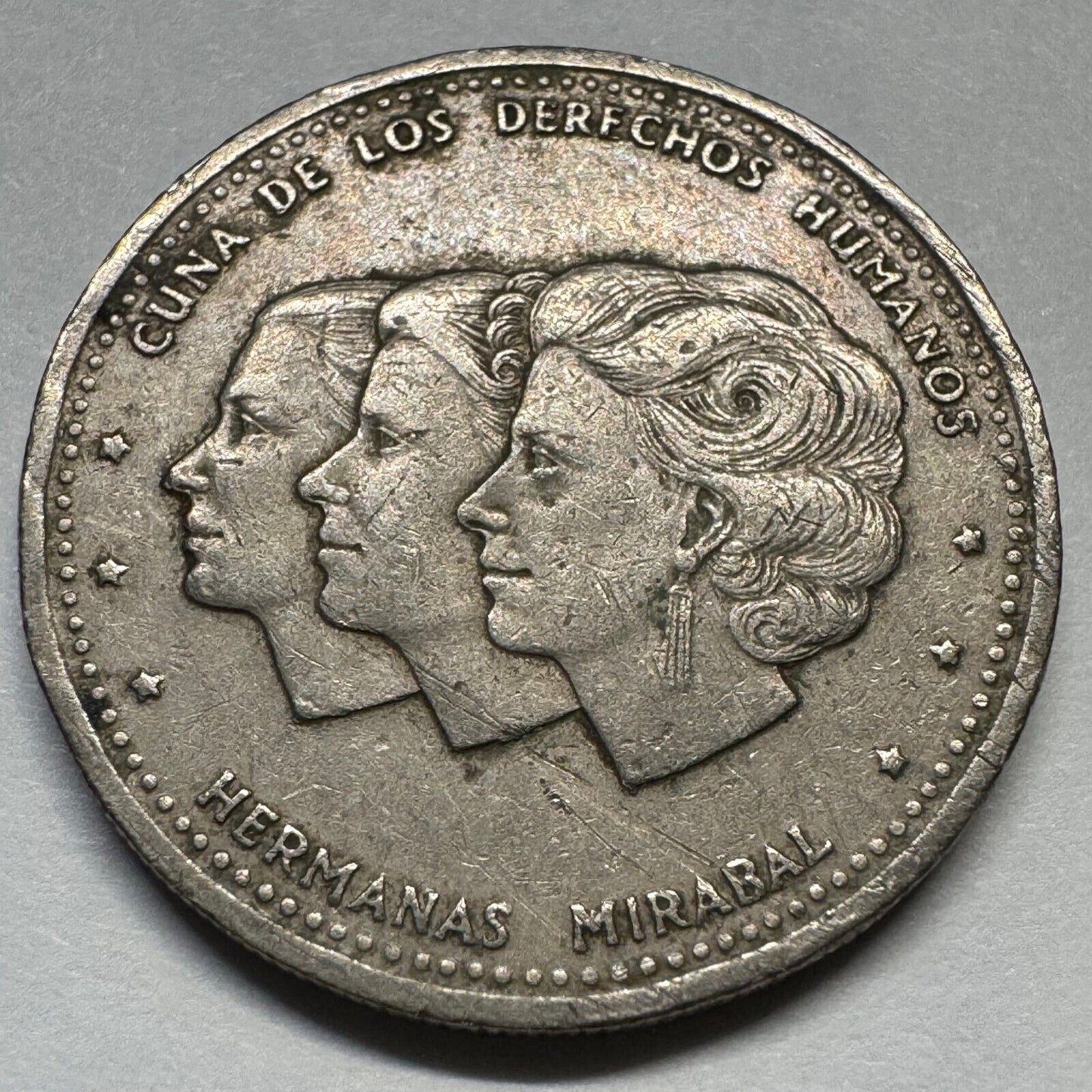 1987 Dominican Republic 25 Centavos - Beautiful Coin - #A-071