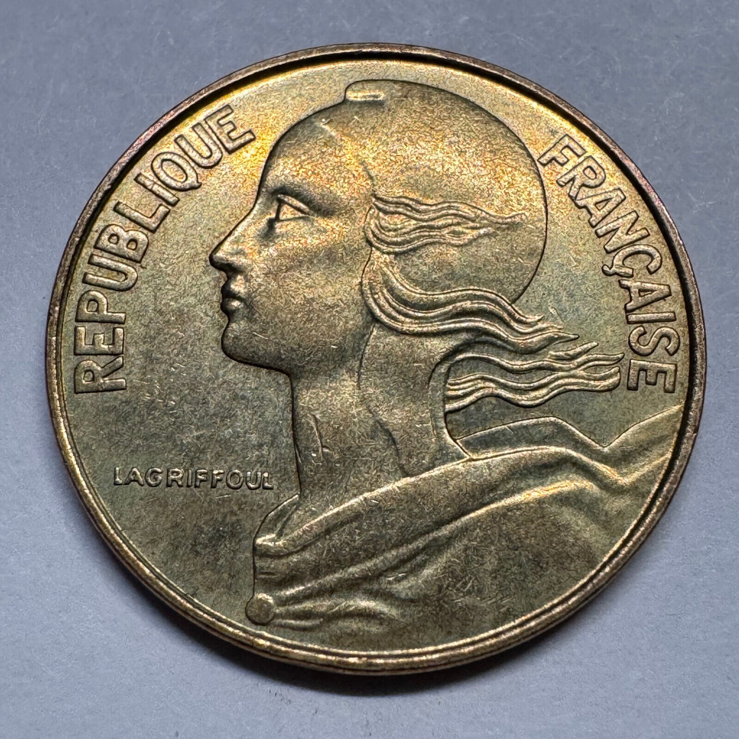 1971 France 20 Centimes - Beautiful Coin - #A-078