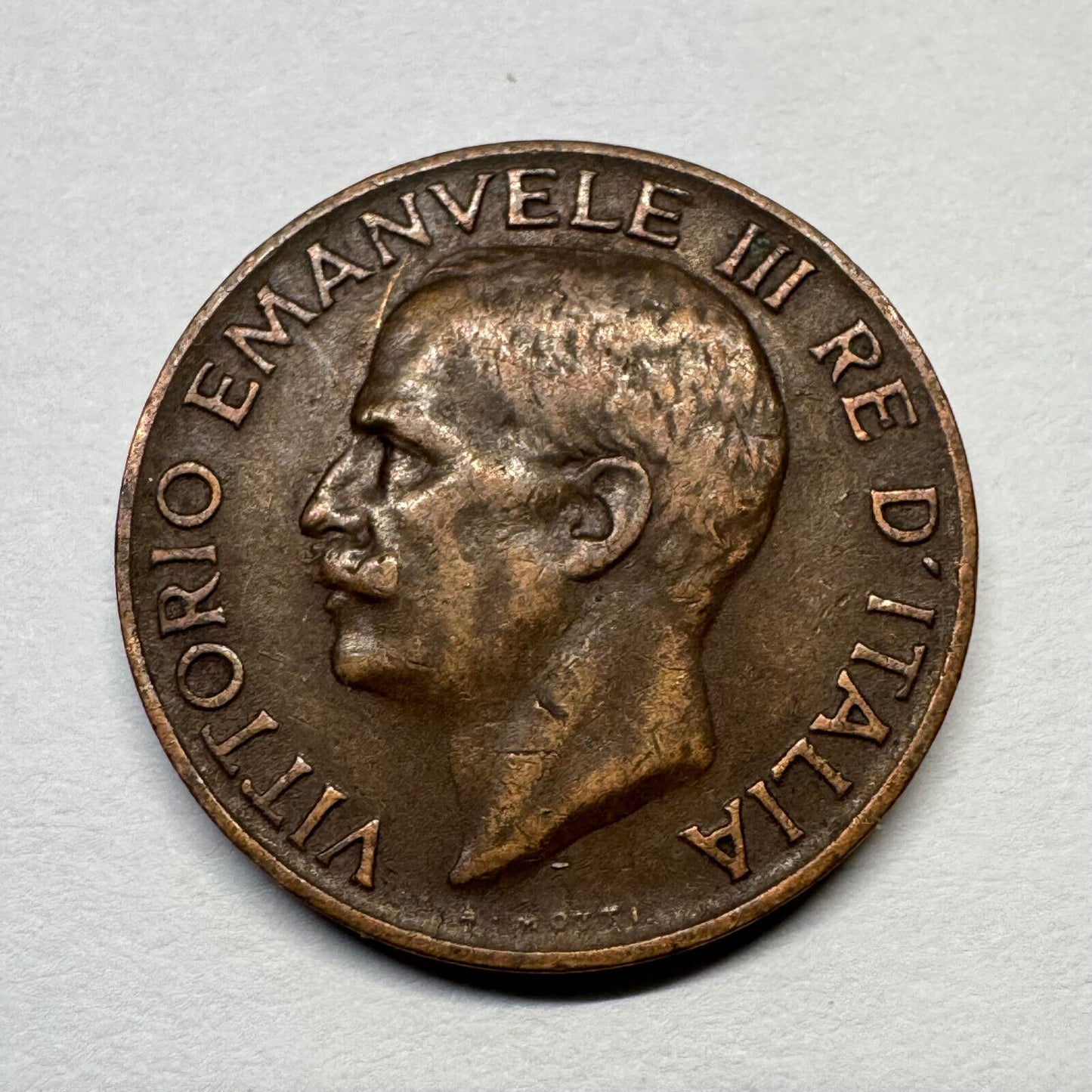 1923 Italy 5 Centesimi - Beautiful Coin - #B-050