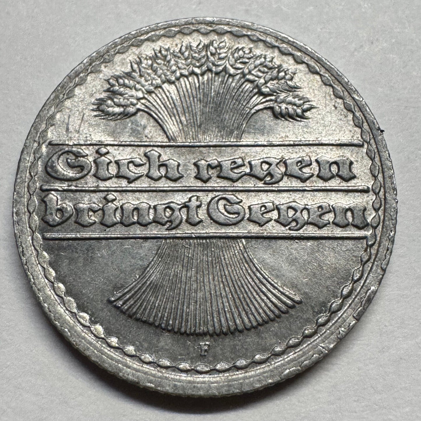 1921 Germany 50 Pfennig - Beautiful Coin - #A-086
