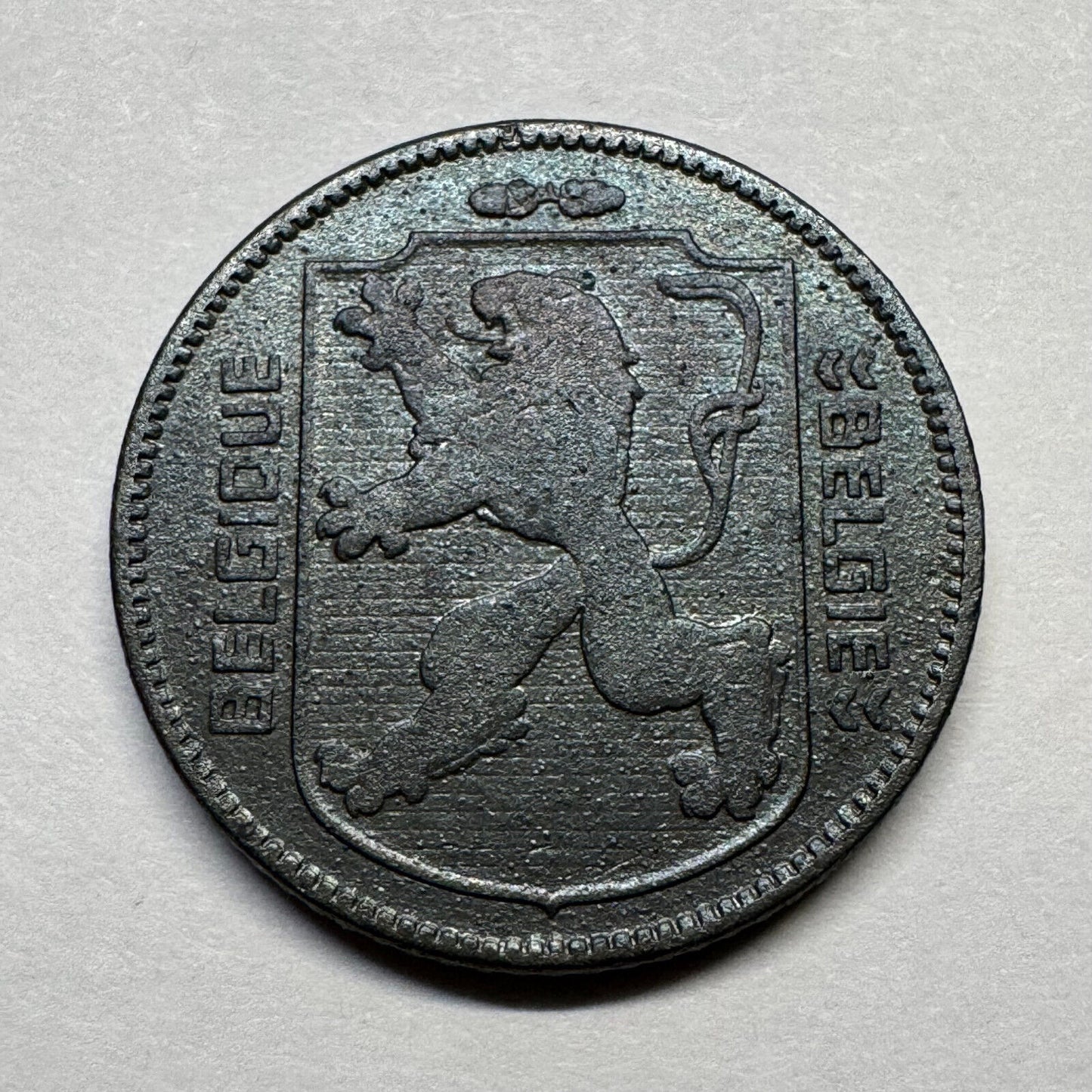 1942 Belgium 1 Franc - Beautiful Coin - #B-028