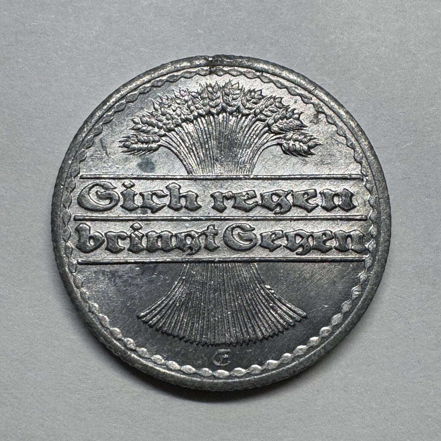 1921 Germany 50 Pfennig - Beautiful Coin - #B-011
