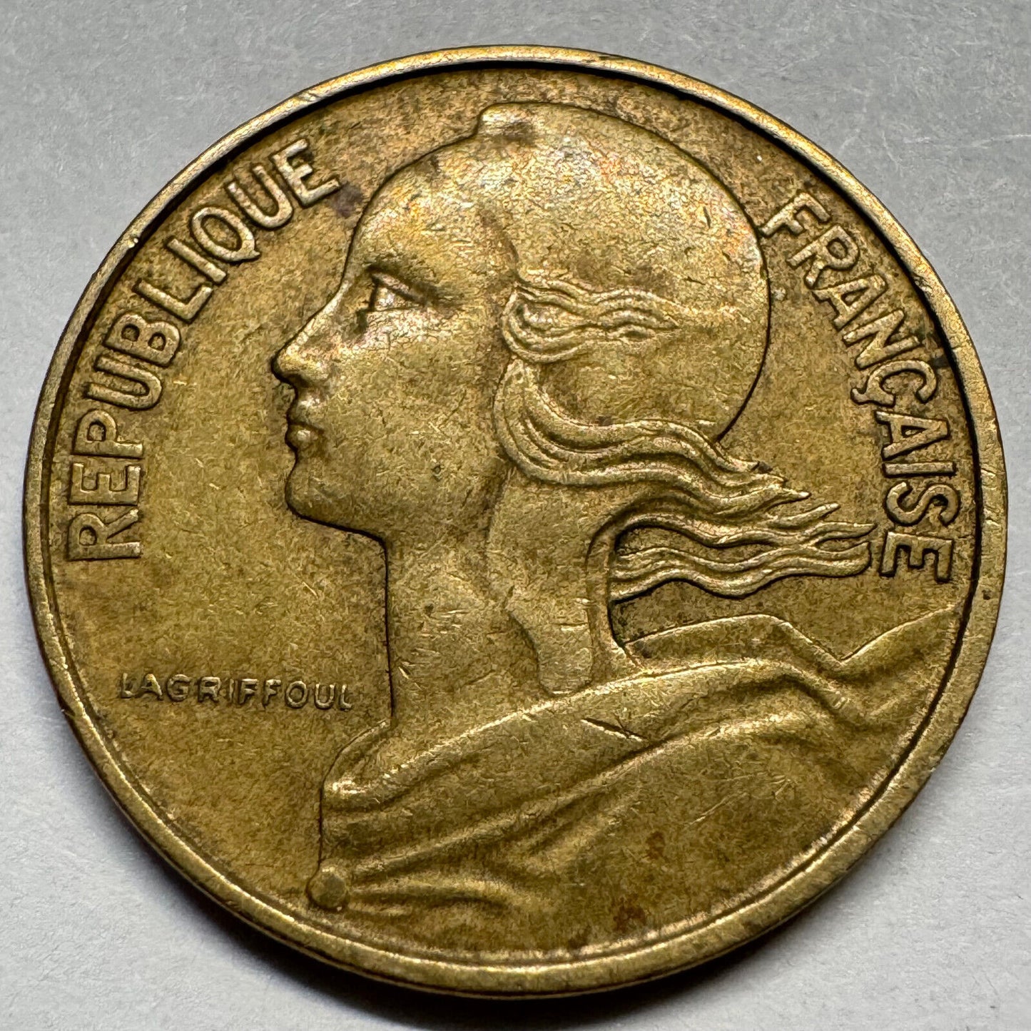 1969 France 10 Centimes - Beautiful Coin - #A-077
