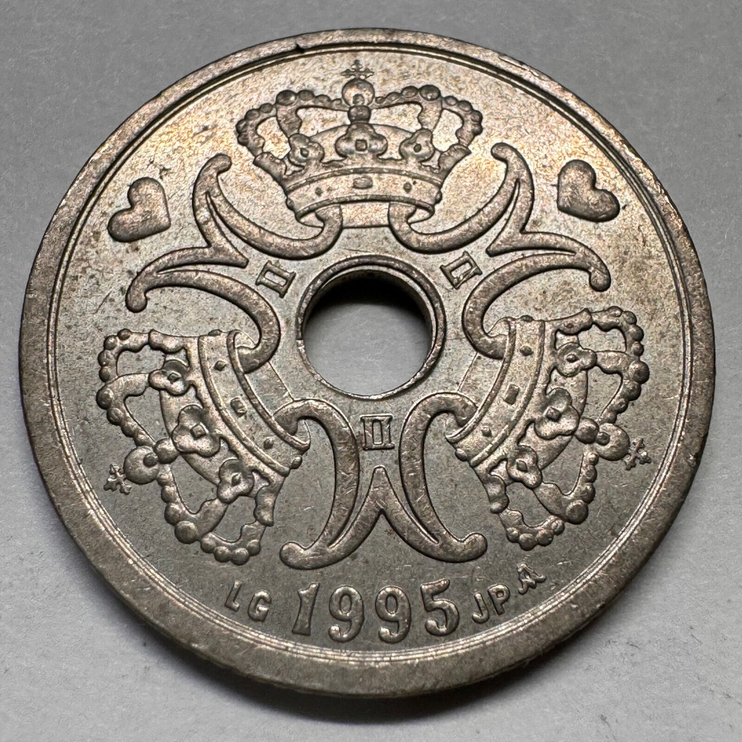 1995 Denmark 2 Kroner - Beautiful Coin - #A-062