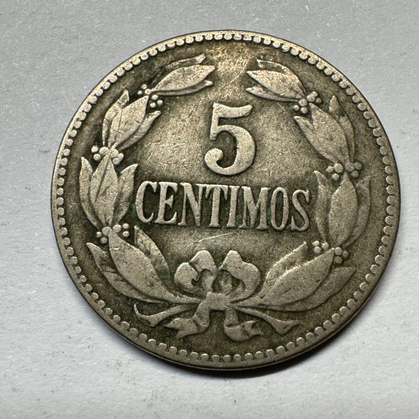 1945 Venezuela 5 Centimos - Beautiful Coin - #A-011
